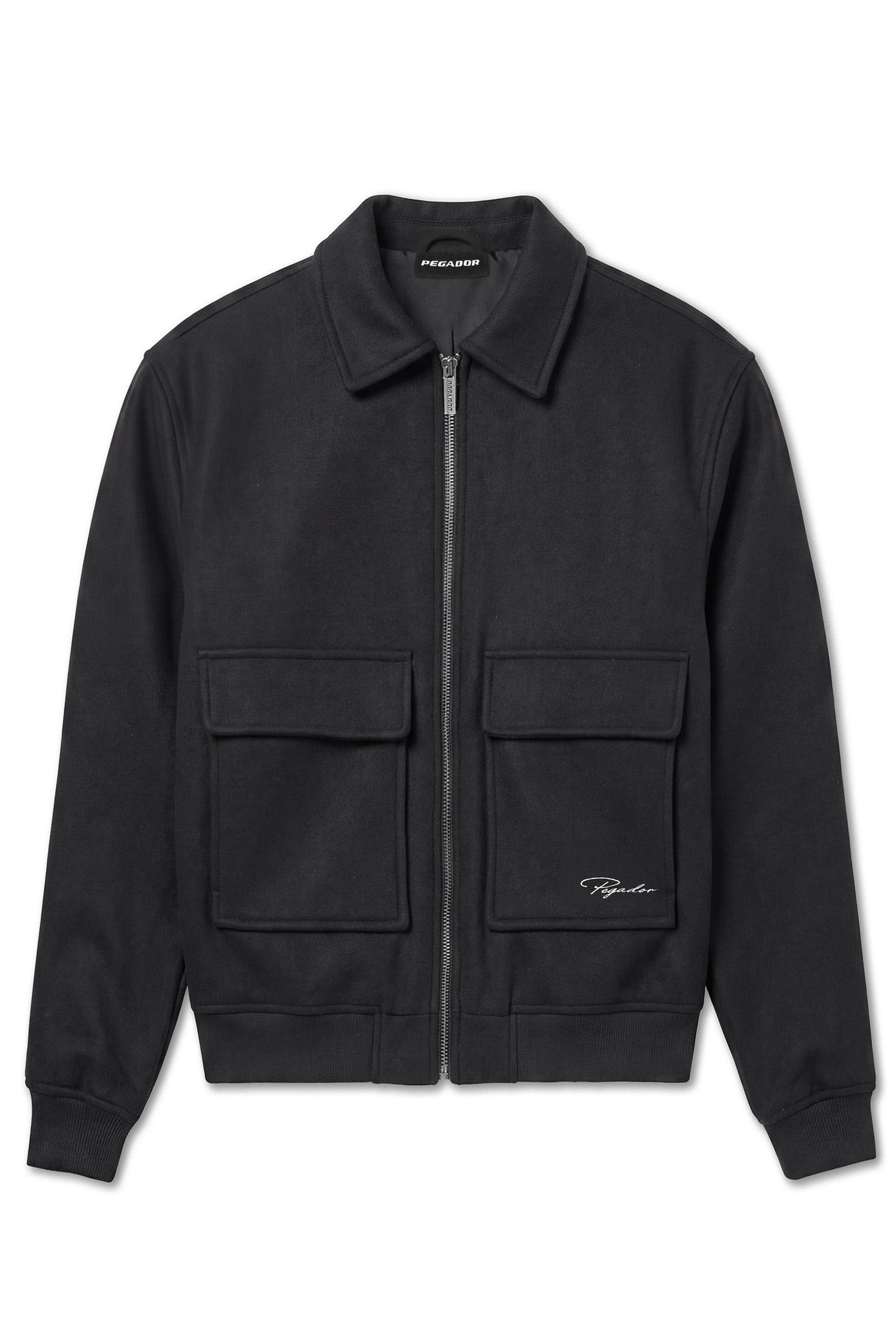 PEGADOR Veste bomber »AIKEN WOOLOPTIC BOMBER JACKET« fibre synthétique, coupe régulière