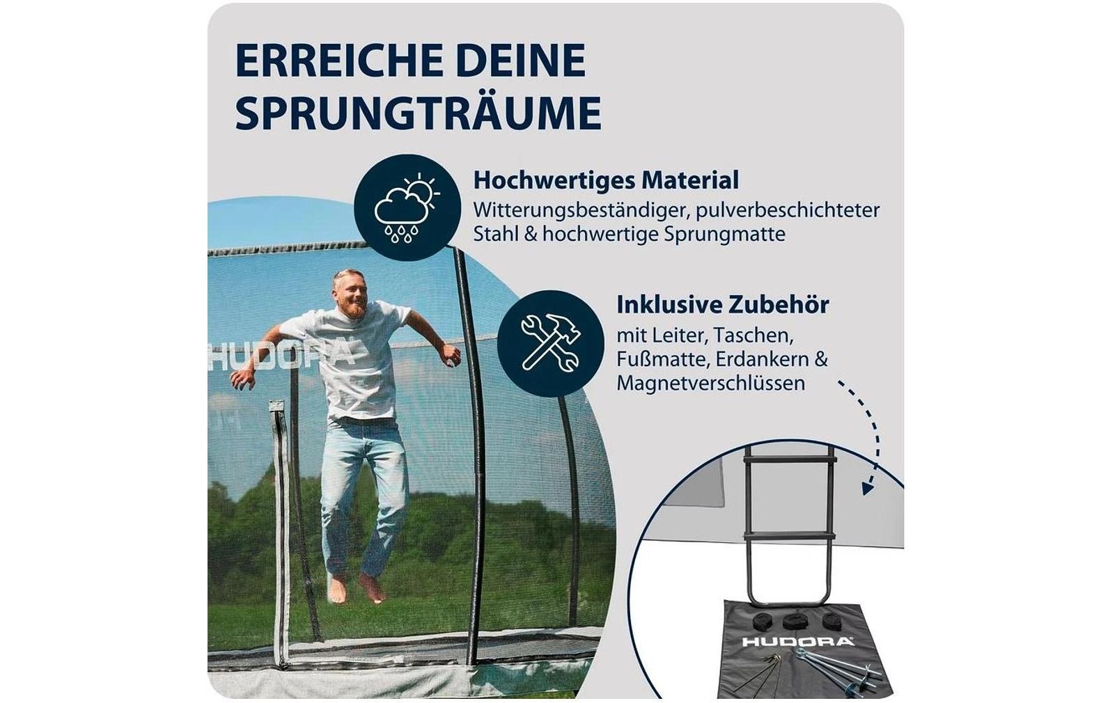 Hudora Trampoline de jardin »Fantastic Complete Durchmesser: 300 cm«