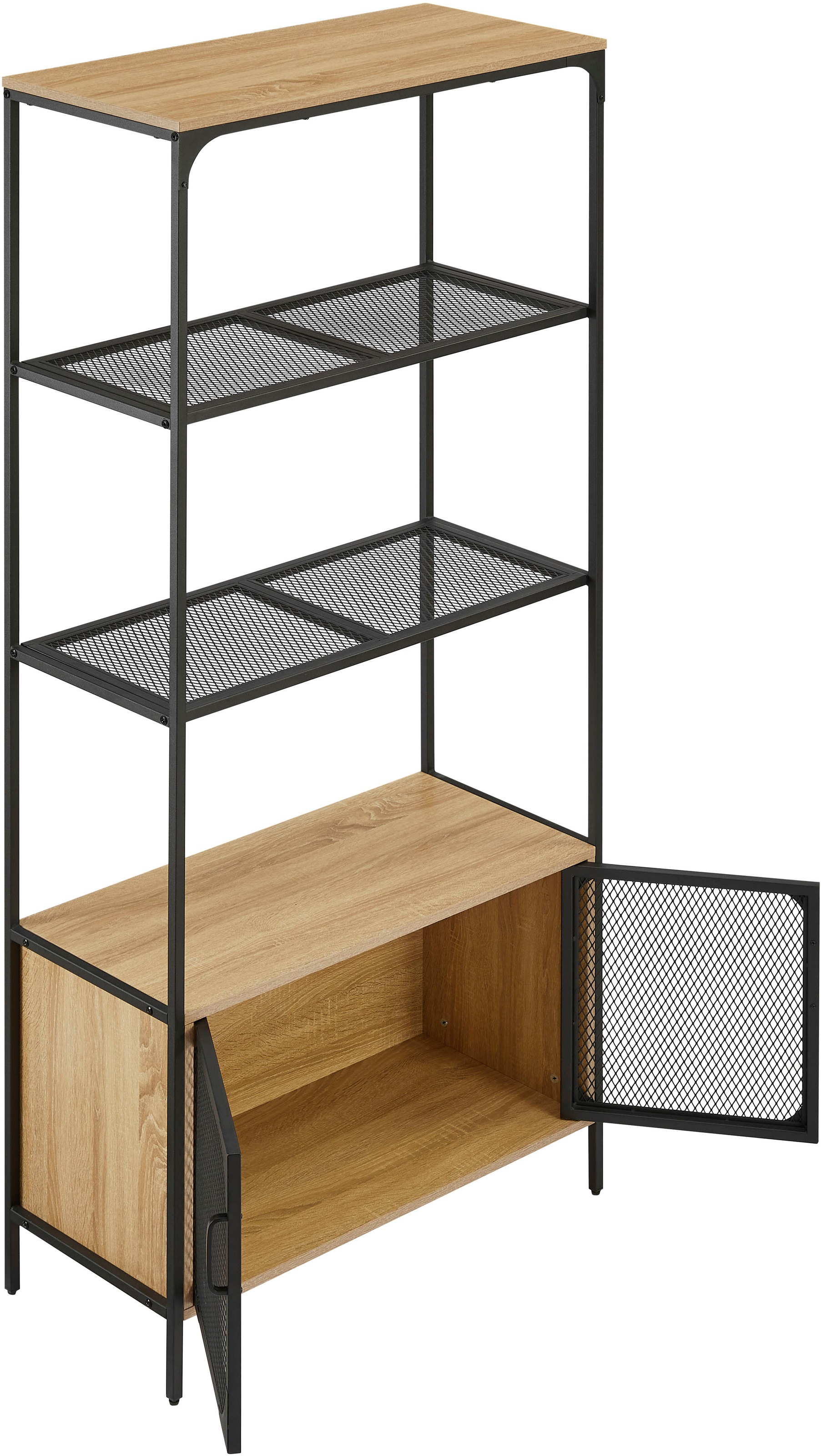 GOODproduct Étagère »Amance« Metallgestell, viel Stauraum und ideal für Saugroboter, Höhe 177 cm