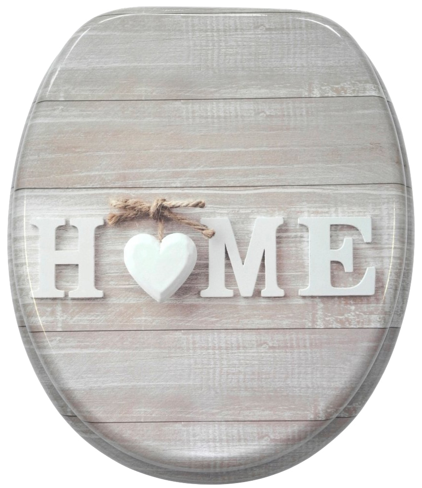 Sanilo Badaccessoire-Set »Home« bestehend aus WC-Sitz, Badteppich und Waschbeckenstöpsel