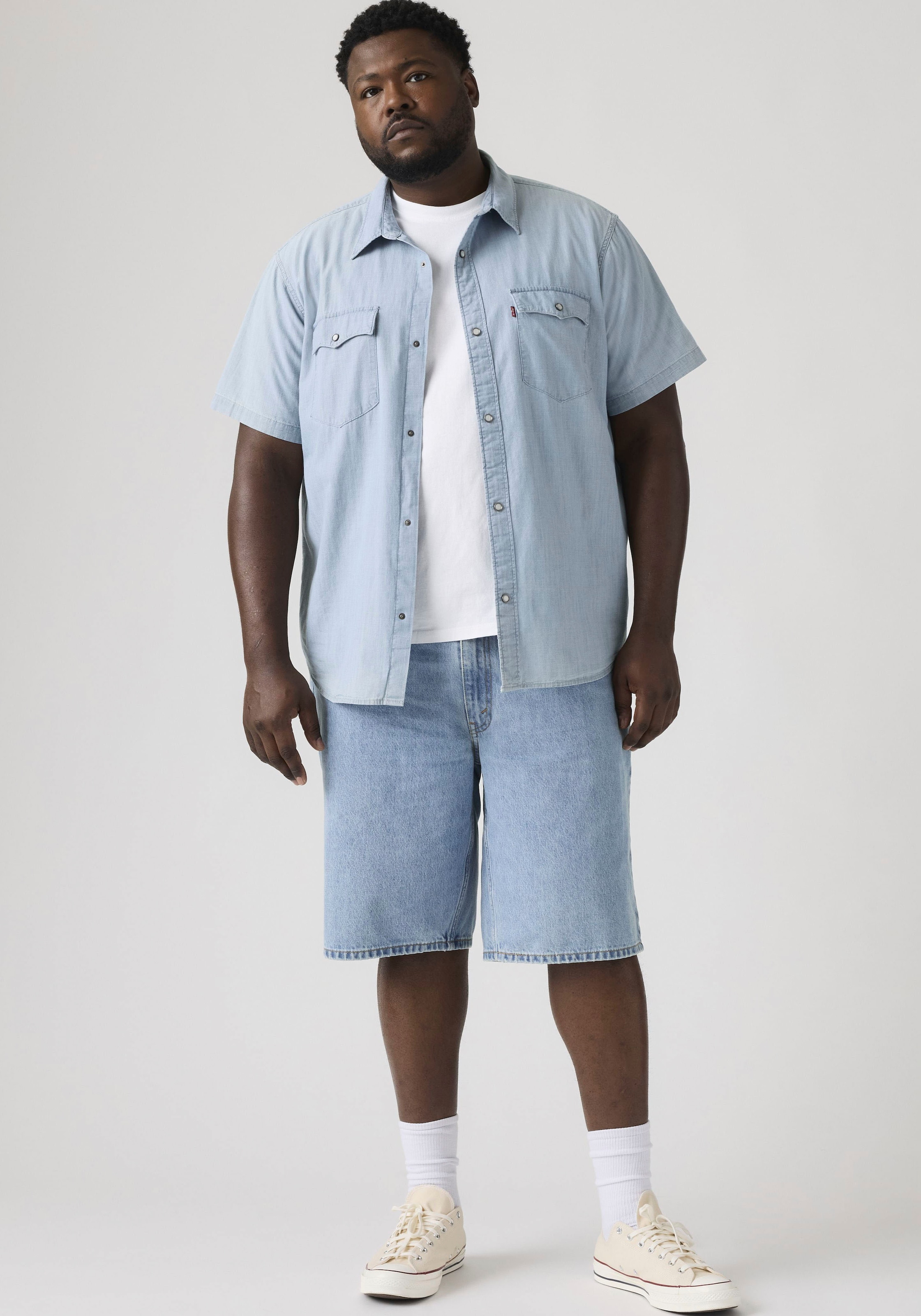 Levi's® Plus Jeansbermudas »LV Shorts 469 LOOSE S« Loose Fit