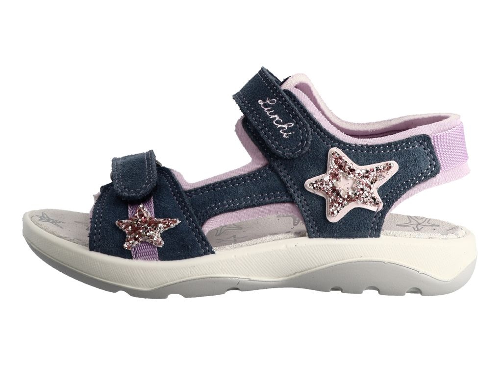 Lurchi Sandale »Filia«  , Klettschuh mit Sternen, Grössenschablone zum Download