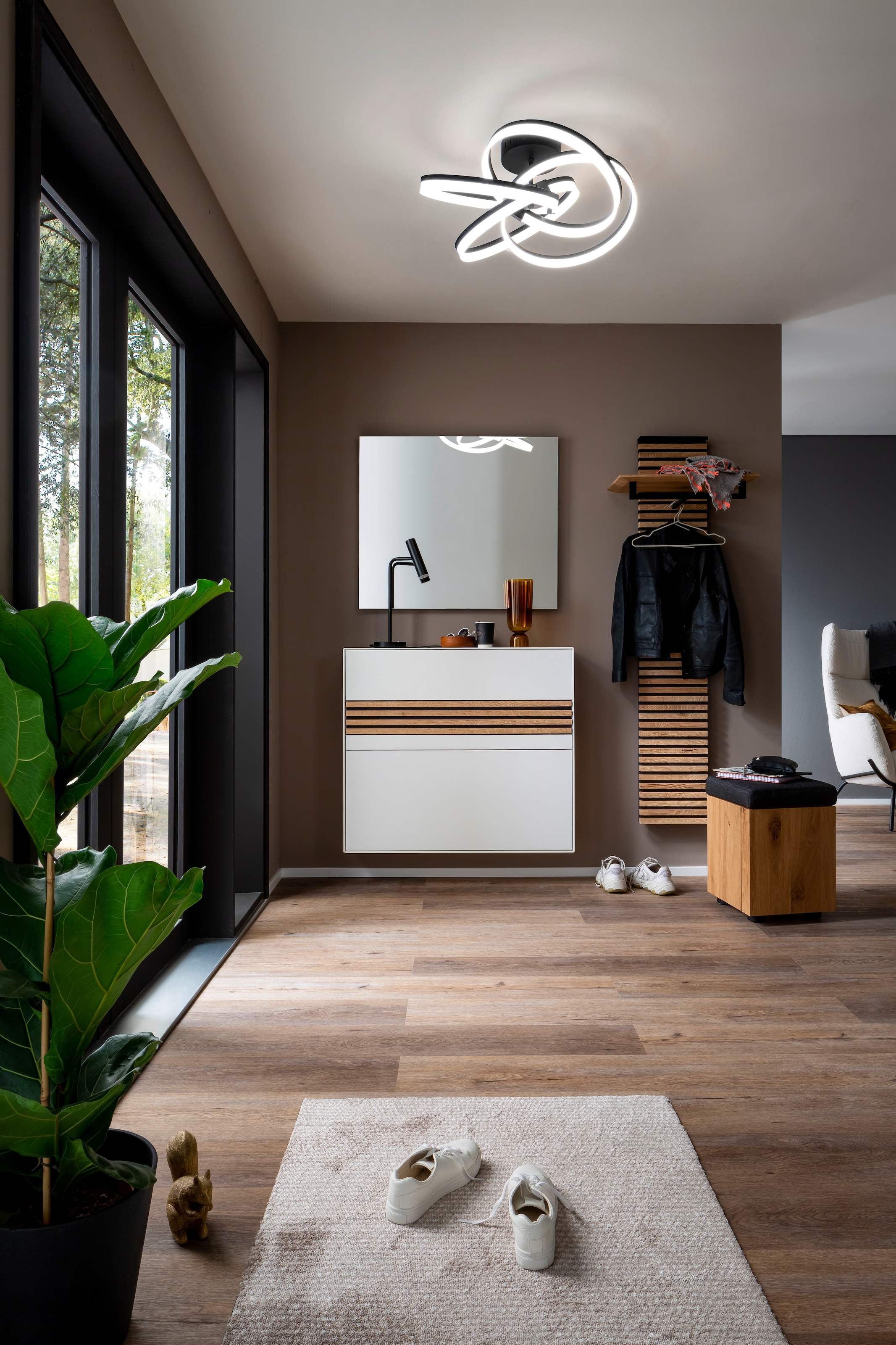 SCHÖNER WOHNEN-Kollektion Tapis de sol »Miami 002« Rectangulaire 7 mm Höhe Schmutzfangmatte, waschbar