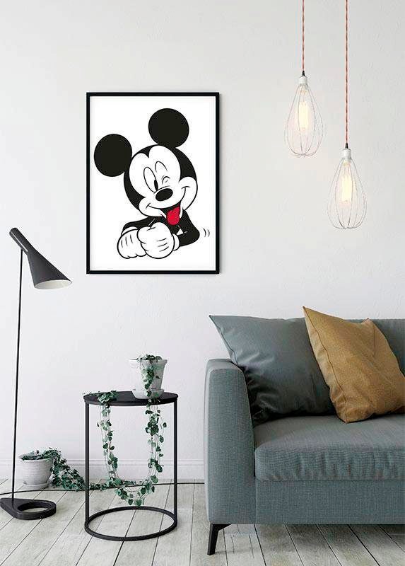 Komar Image »Mickey Mouse Funny« 1 cuis tlg. Wandbild zur Dekoration im Kinderzimmer - ohne Rahmen