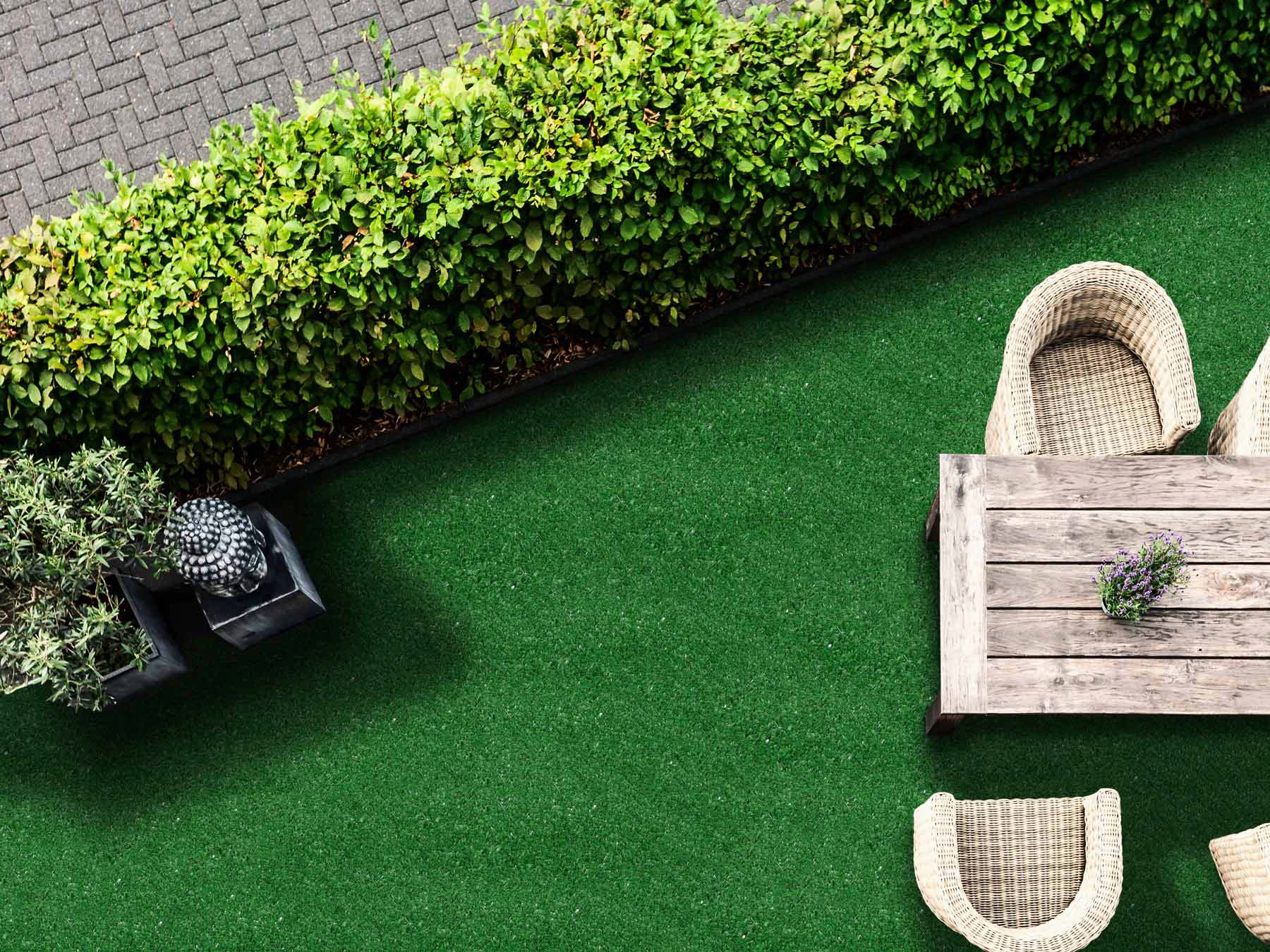 Primaflor-Ideen in Textil Gazon synthétique »SPRING, Made in Belgium« Rectangulaire 7 mm Höhe Rasenteppich, Drainagefunktion, witterungsbeständig, strapazierfähig