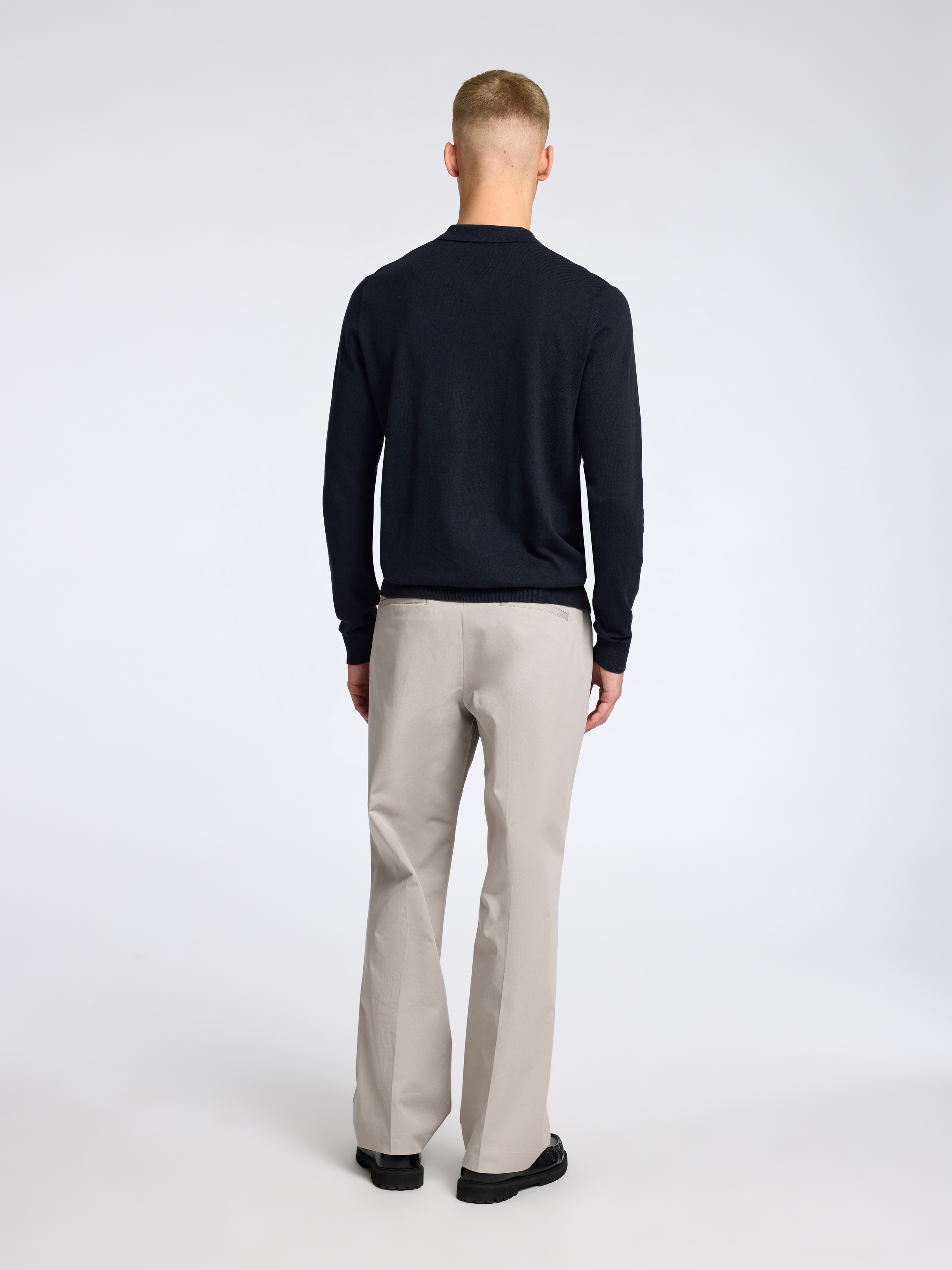 SELECTED Pull à col polo »SLHBERG LS HALF ZIP POLO NOOS«