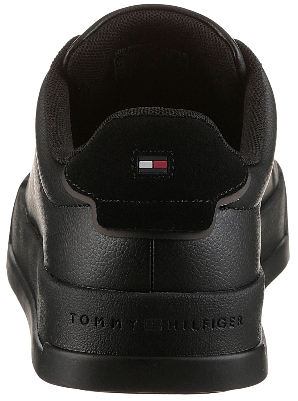 Tommy Hilfiger Sneaker »TH COURT LTH DETAIL ESS«  , Freizeitschuh, Halbschuh, Schnürschuh mit seitlichem Logoschriftzug