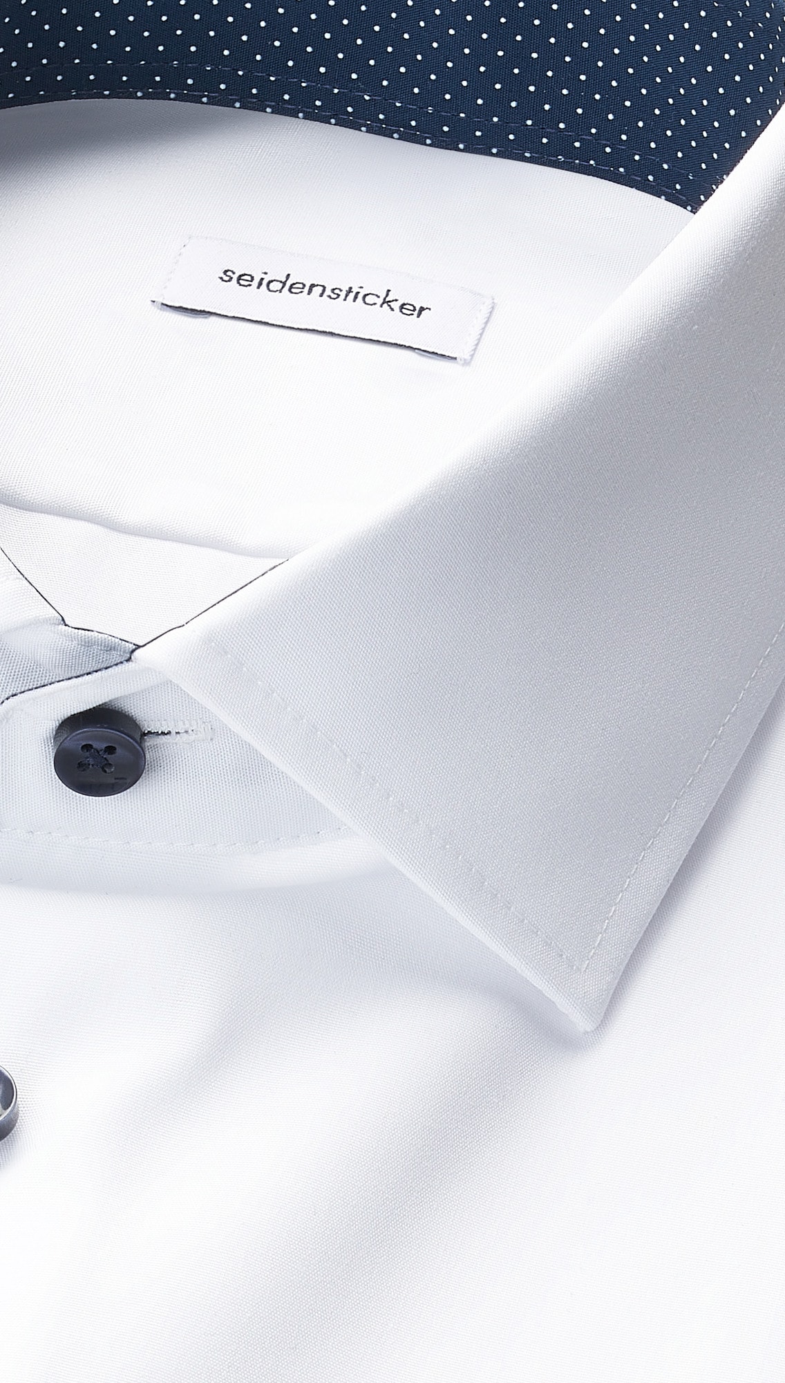 seidensticker Chemise d'affaires »Schwarze Rose« Shaped 1/1 Kentkragen Uni