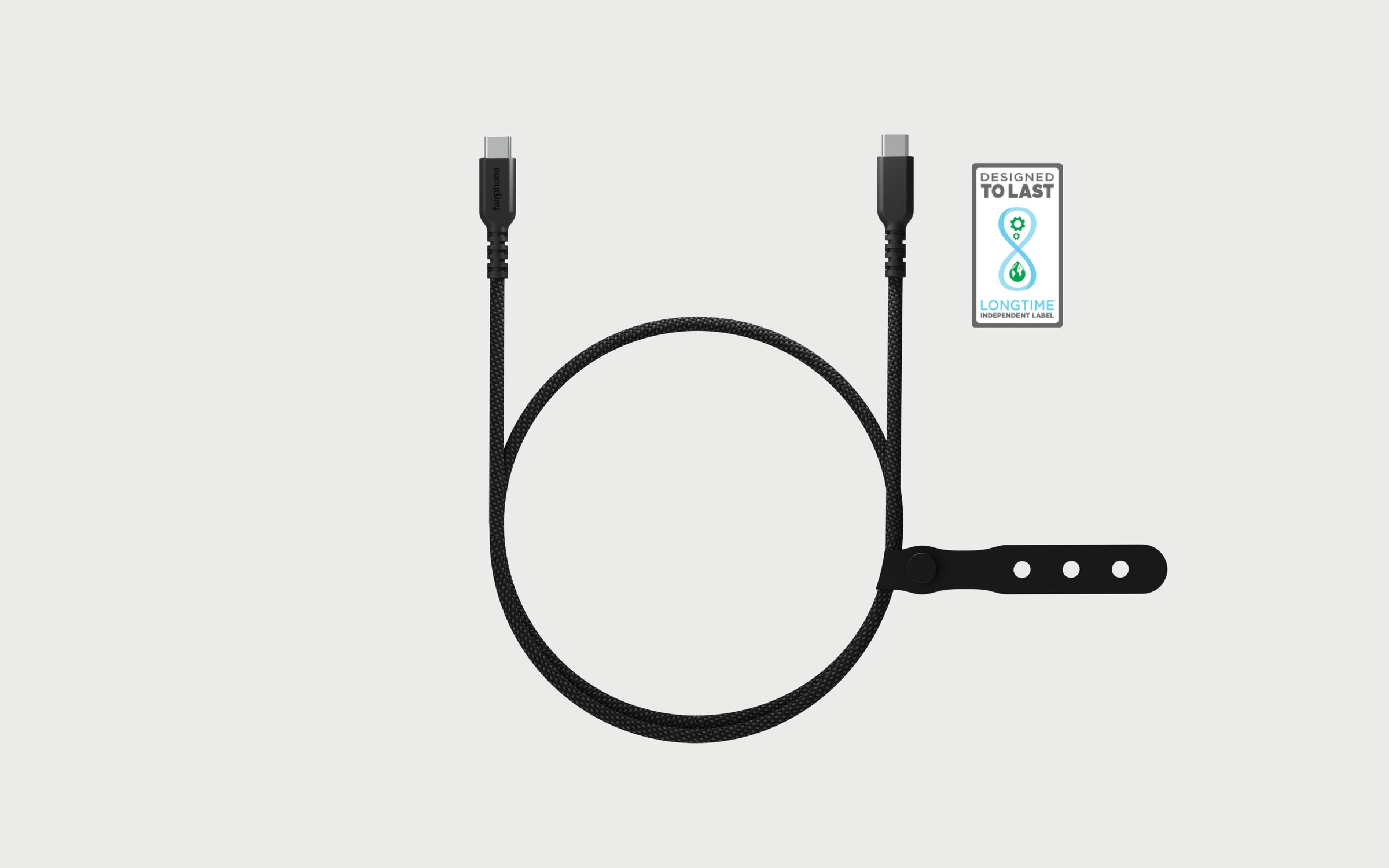 Fairphone USB-Kabel »USB-C Long Life 2,5m« USB-C 250 cm