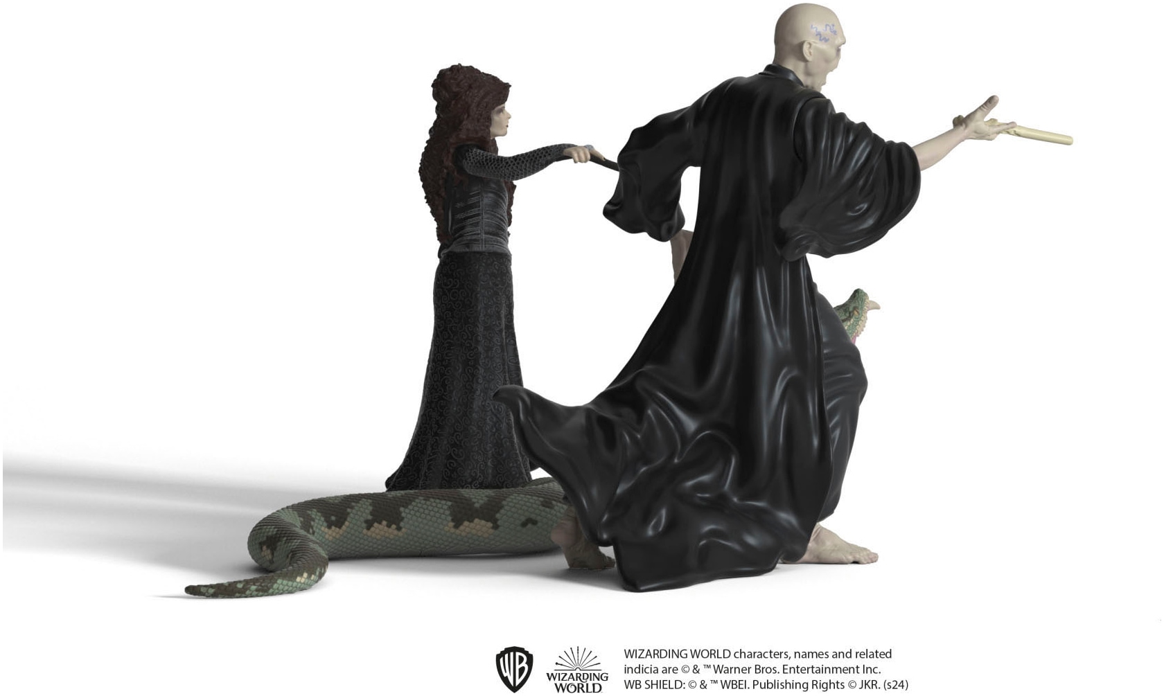Schleich® Personnage de jeu »WIZARDING WOLRD™, Voldemort, Nagini & Bellatrix L. (42684)«