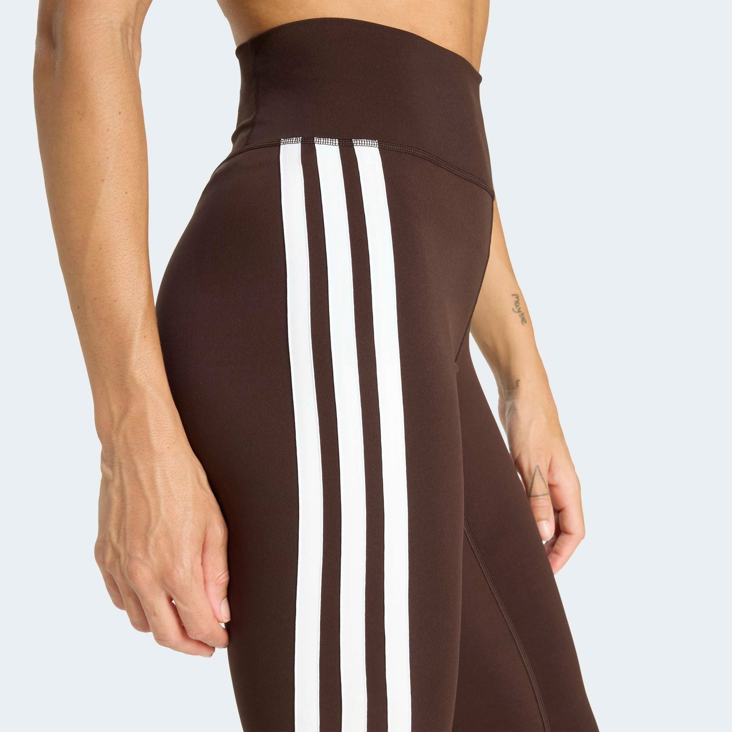 adidas Performance Trainingstights »OPTIME ESSENTIALS 3-STREIFEN 7/8-LEGGINGS«  für Erwachsene, mit climacool® Technologie, aus Polyester