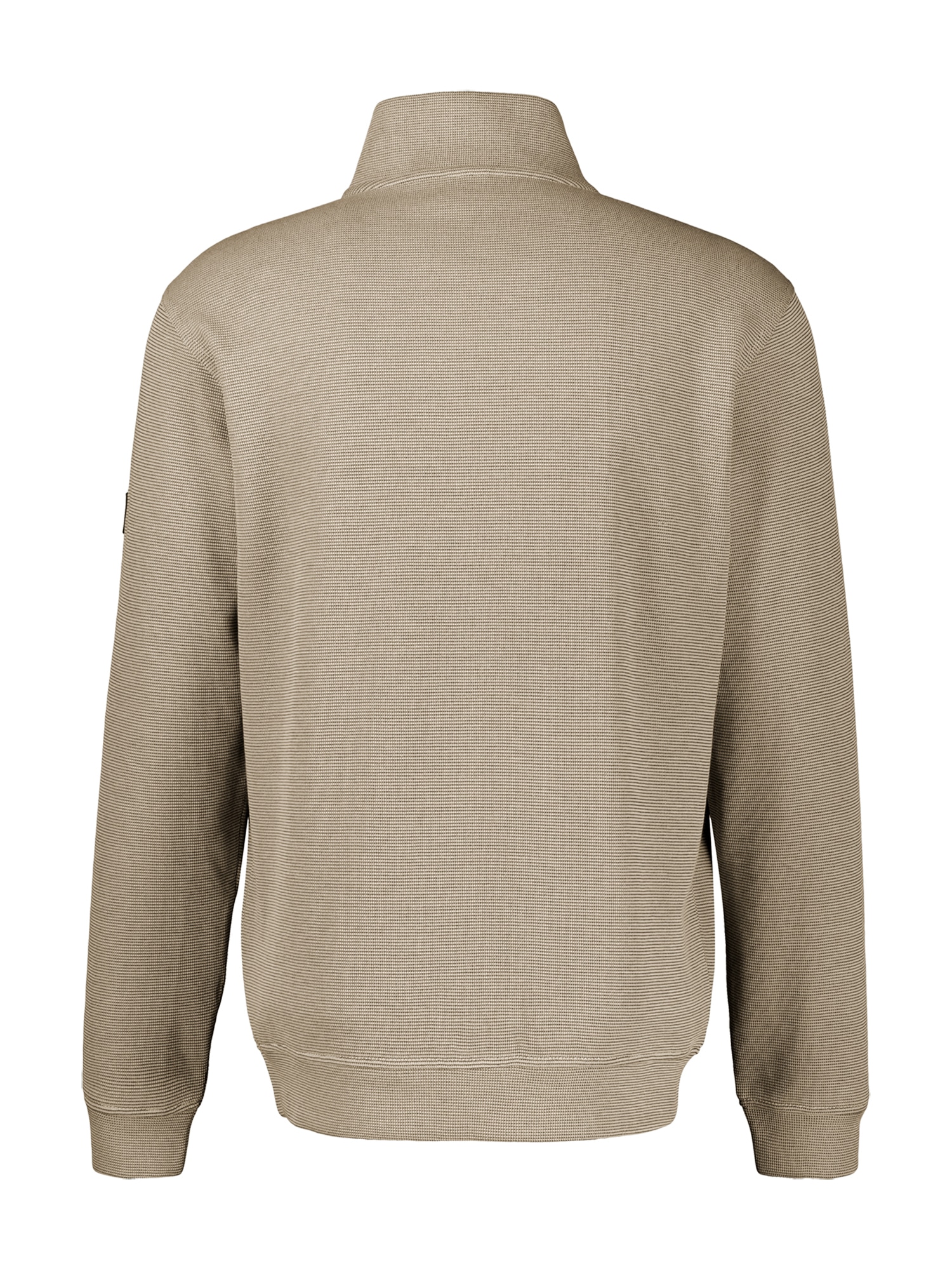 LERROS Sweat-shirt »Hochwertiger Troyer aus Mischgewebe mit feiner Rippstruktur«
