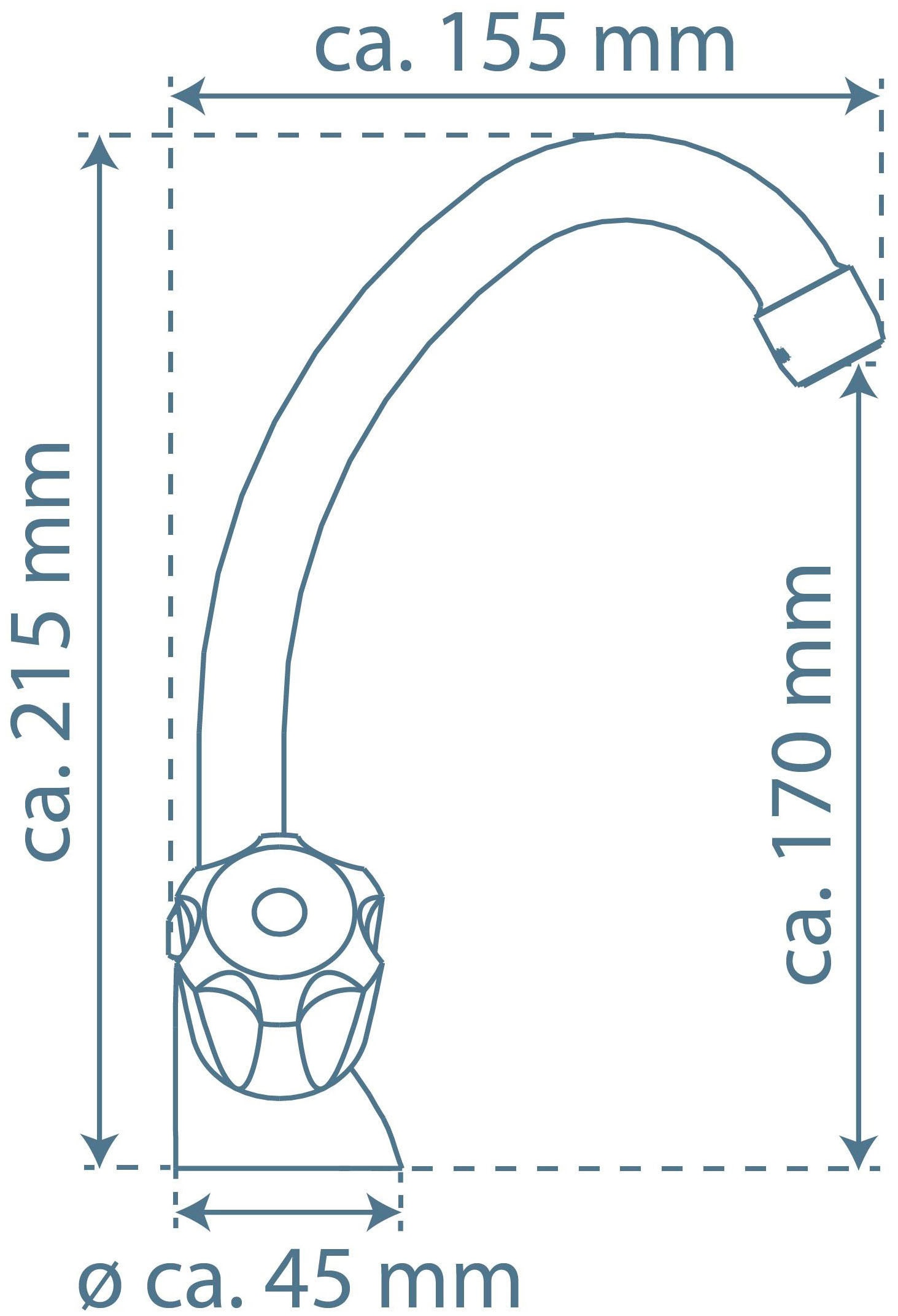 Schütte Robinet de lavabo »Brillant« Robinetterie basse pression, mitigeur lavabo, robinetterie chromée