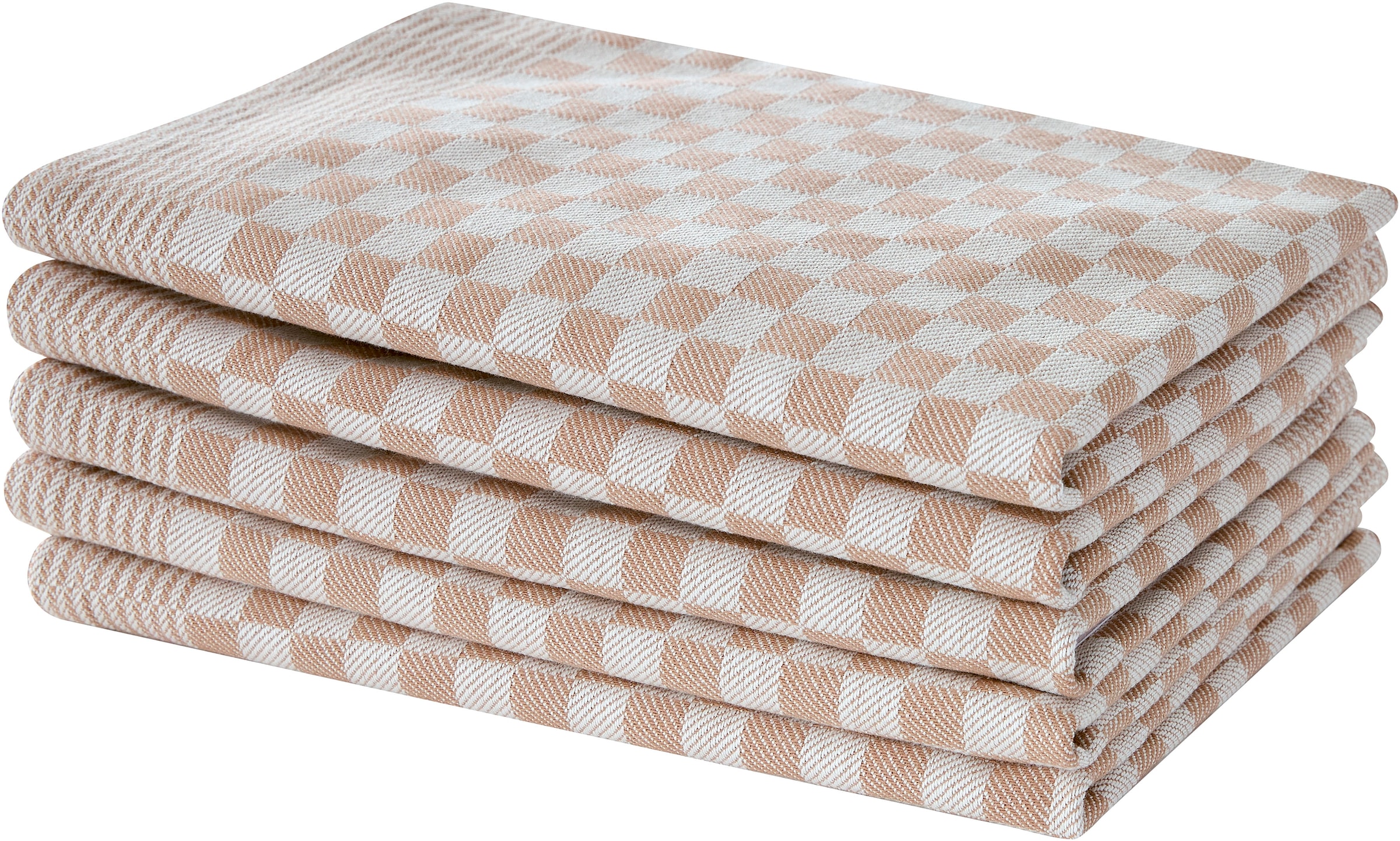 GOODproduct Chiffon à vaisselle »Keersten« Grubentuch, 100 % Baumwolle, 5er-Set, 70 × 50 cm, Premium,