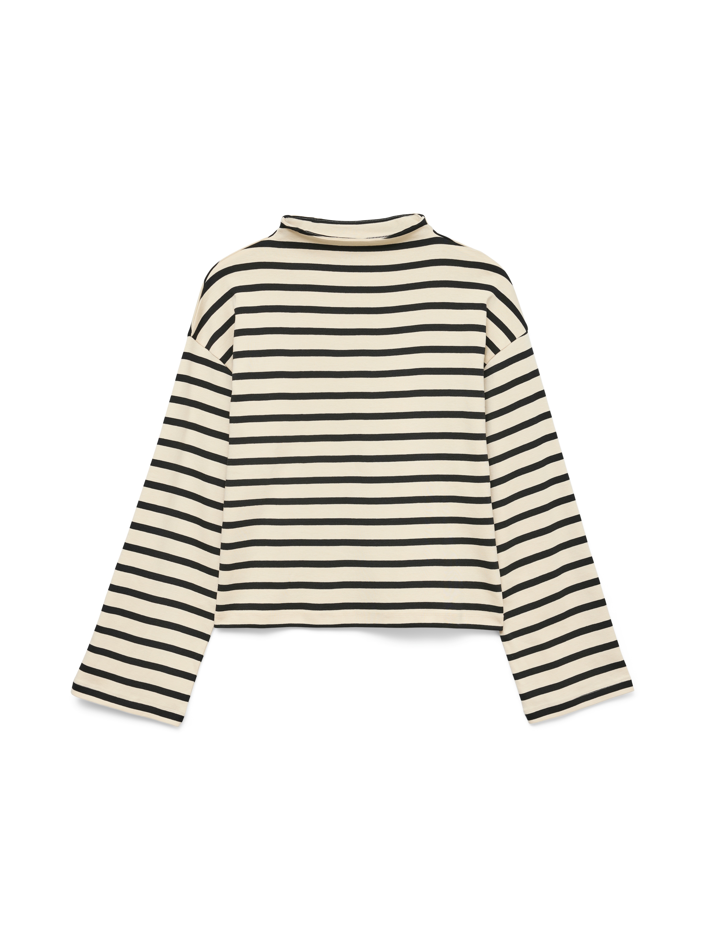 Vero Moda T-shirt à manches longues »VMURENA LS OVERSIZED FUNNEL NECK TOP JRS« mit Trompetenärmeln