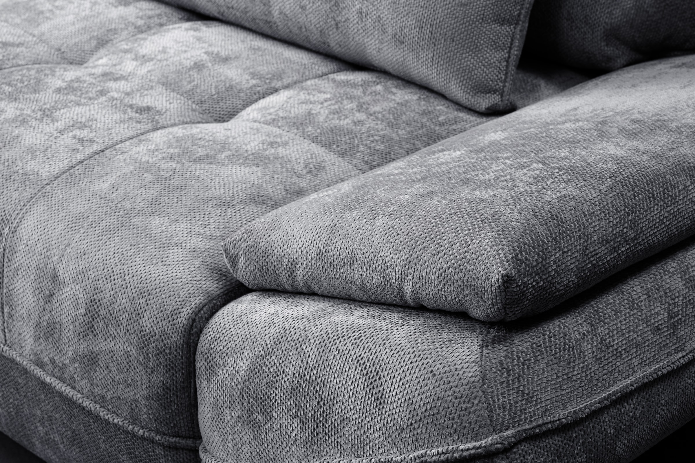 exxpo - sofa fashion Canapé Big »Elma Mega Schlafsofa, Breite 280, bequem und komfortabel« incl. fonction lit et coffre, grand confort d'assise, matelassage sur l'assise