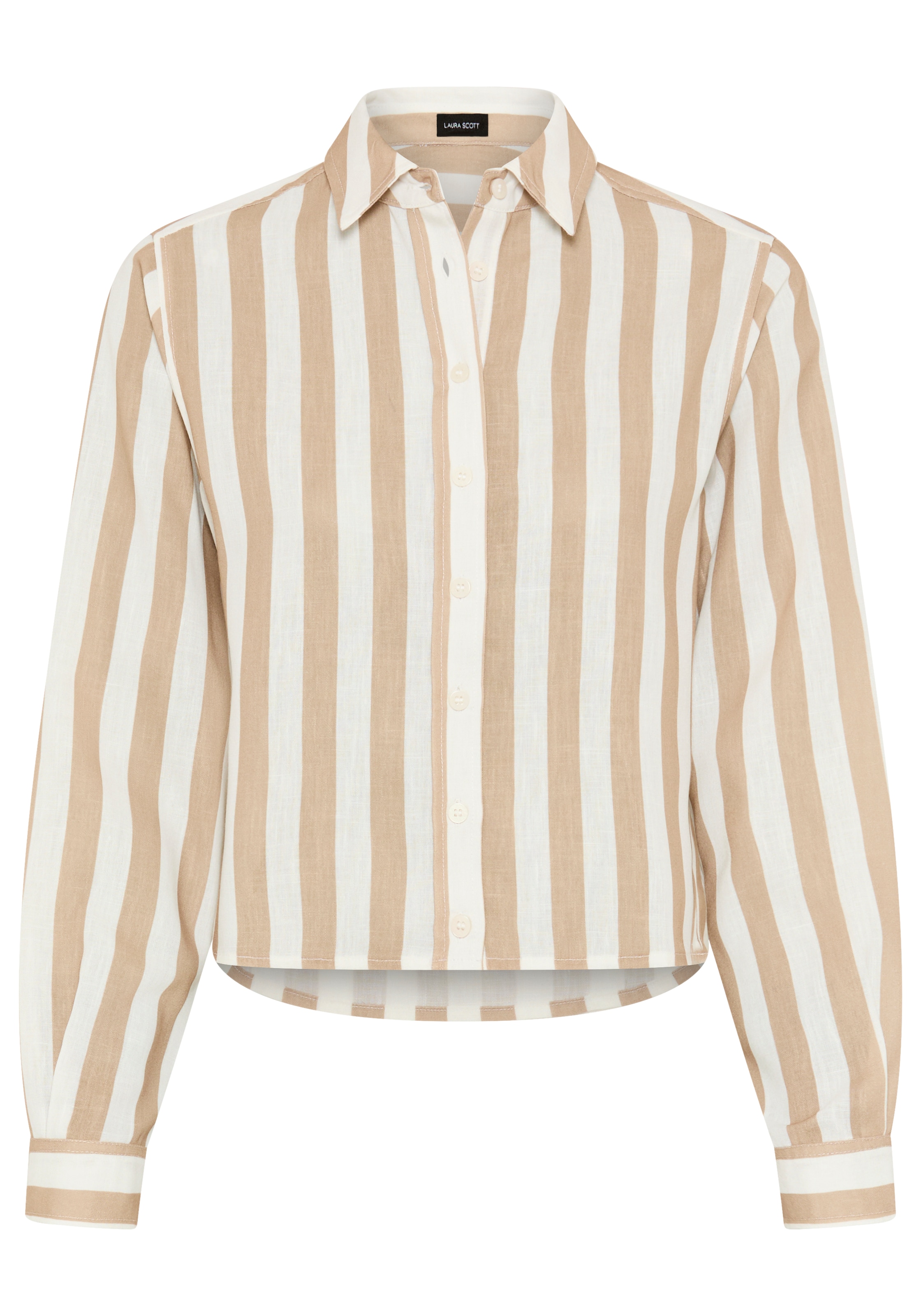 Laura Scott Blouse chemise feminin für verschiedene Anlässe, aus Webmaterial, aus Polyester