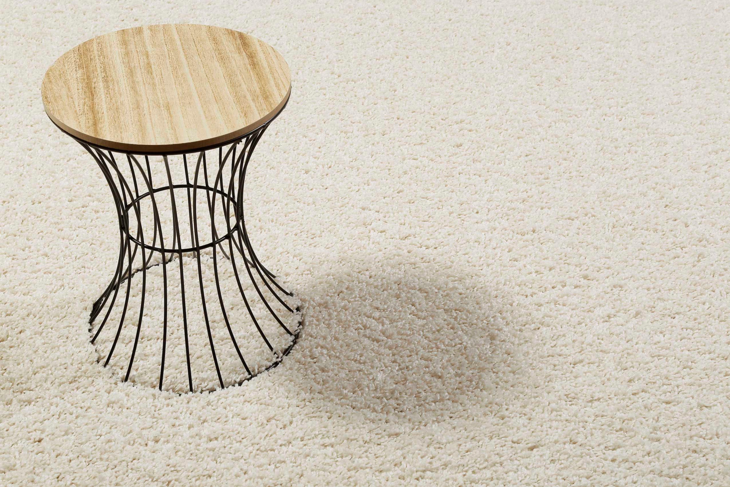 Esprit Hochflor-Teppich »Whisper Shag  ESP-9977« rechteckig 30 mm Höhe Läufer, uni, waschbar, mit Antirutschbeschichtung, Wohnzimmer