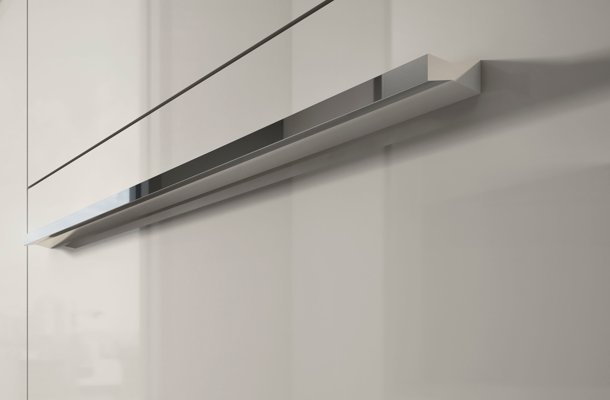 GOODproduct Drehtürenschrank »Piano, inklusive Rahmen und Beleuchtung, soft-close-Funktion« 277 oder 322cm breit, 226cm hoch, mit 4 Schubladen,  UV lackiert, hochglänzend weiss oder beige, FSC-zertifiziert