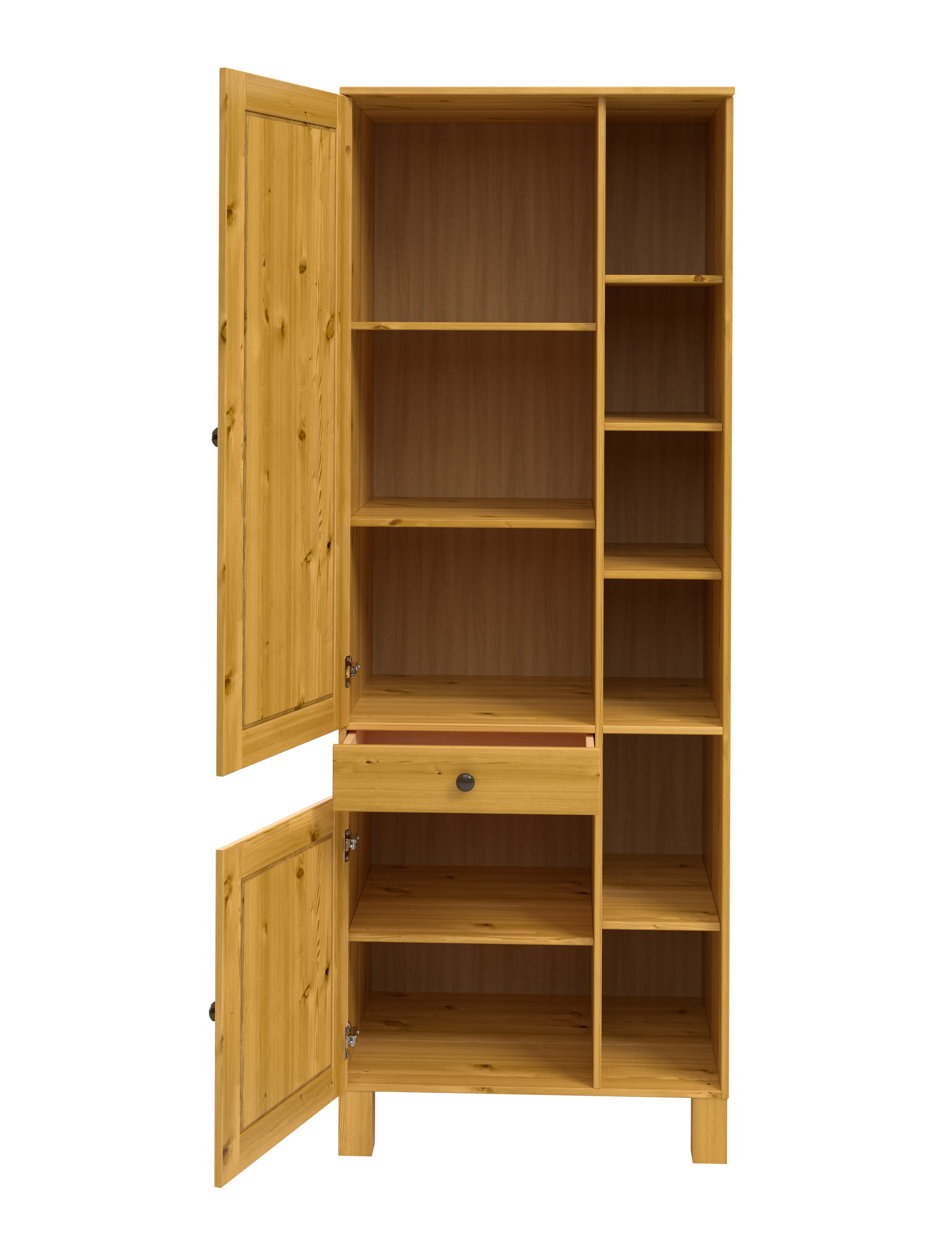 Home affaire Armoire haute »Alby2« Mit Metallgriffen, Breite 75 cm