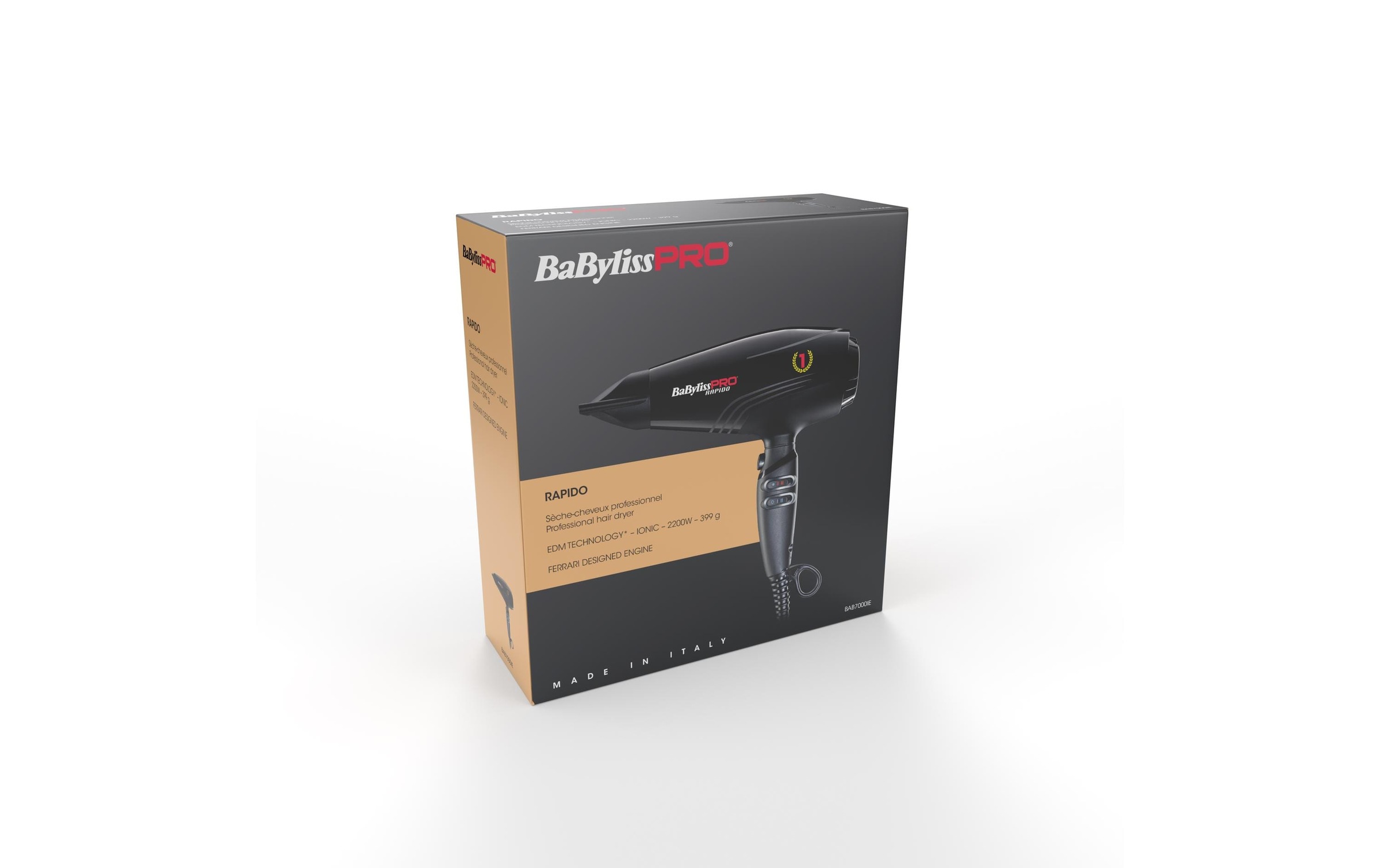BaBylissPRO Sèche-cheveux »Profihaartrockner Pro Rapido«