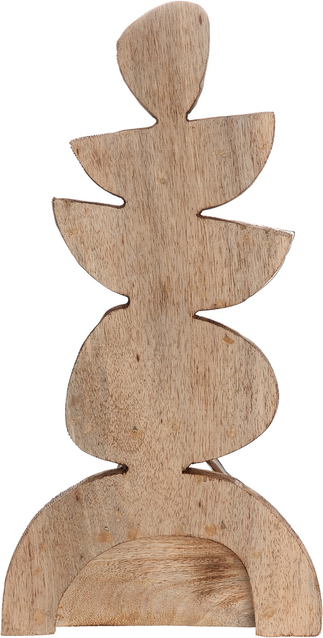 GILDE Skulptur »Skulptur Steindaube Achtsamzeit« Achtsamkeit Meditation Entschleunigung Auszeit Balance
