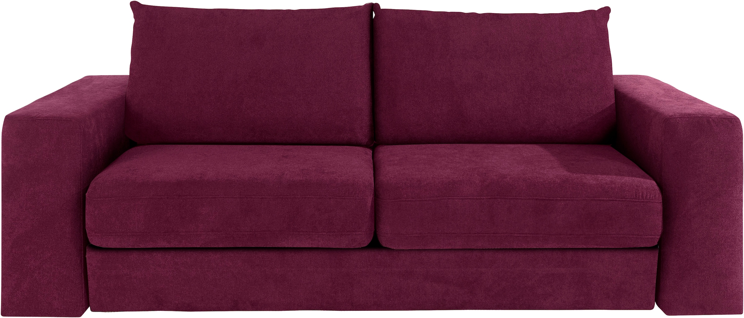 LOOKS by Wolfgang Joop 3,5-places »Looksvb« Verwandlungssofa: aus Sofa wird Sofa mit 2 Hockern, mit Regalfunktion