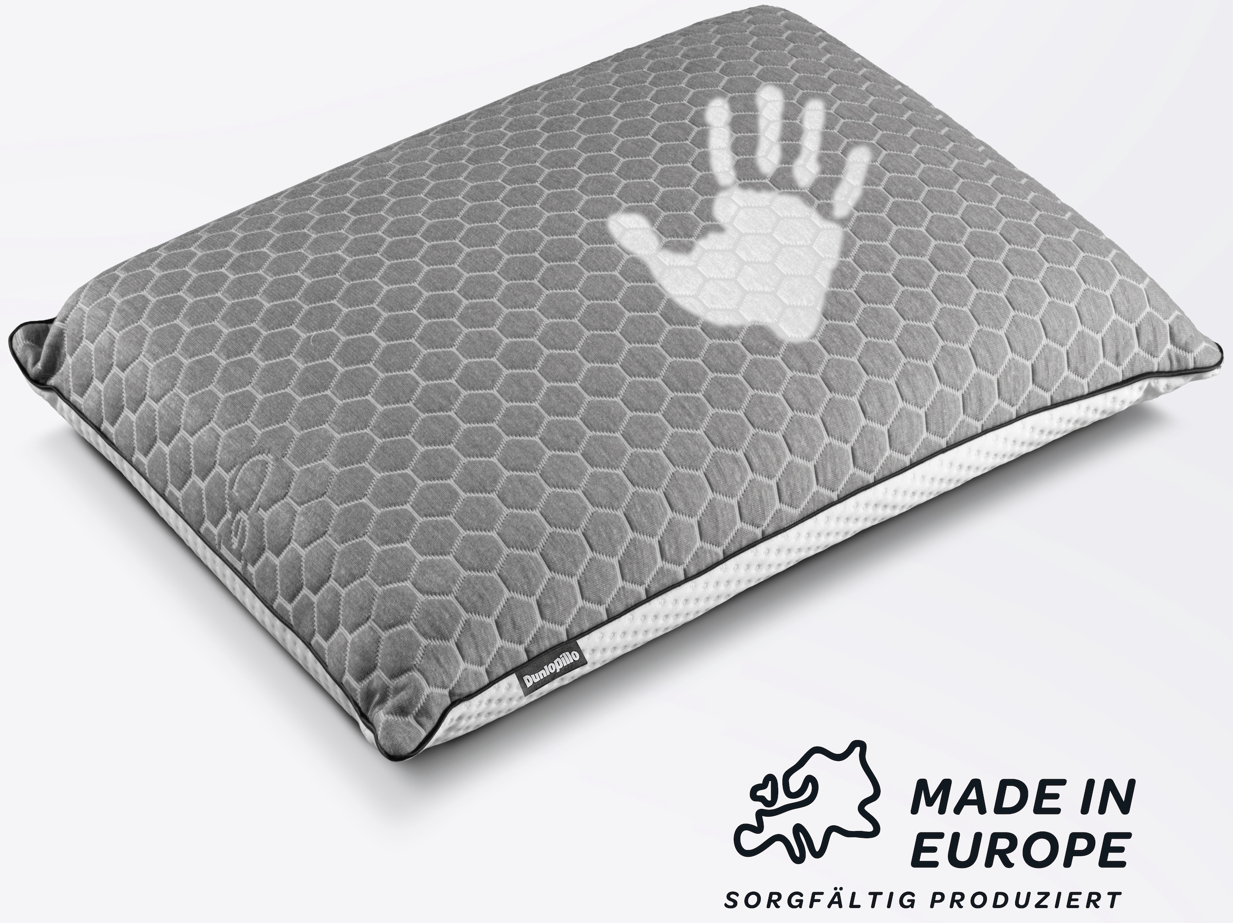 Dunlopillo Nackenstützkissen »Climate Control, NEUHEIT, in 40cm x 60cm x 13cm, Made in EU« Füllung: Viskoschaum 1 Stk. tlg. Temperaturregulierendes Visko-Nackenstützkissen