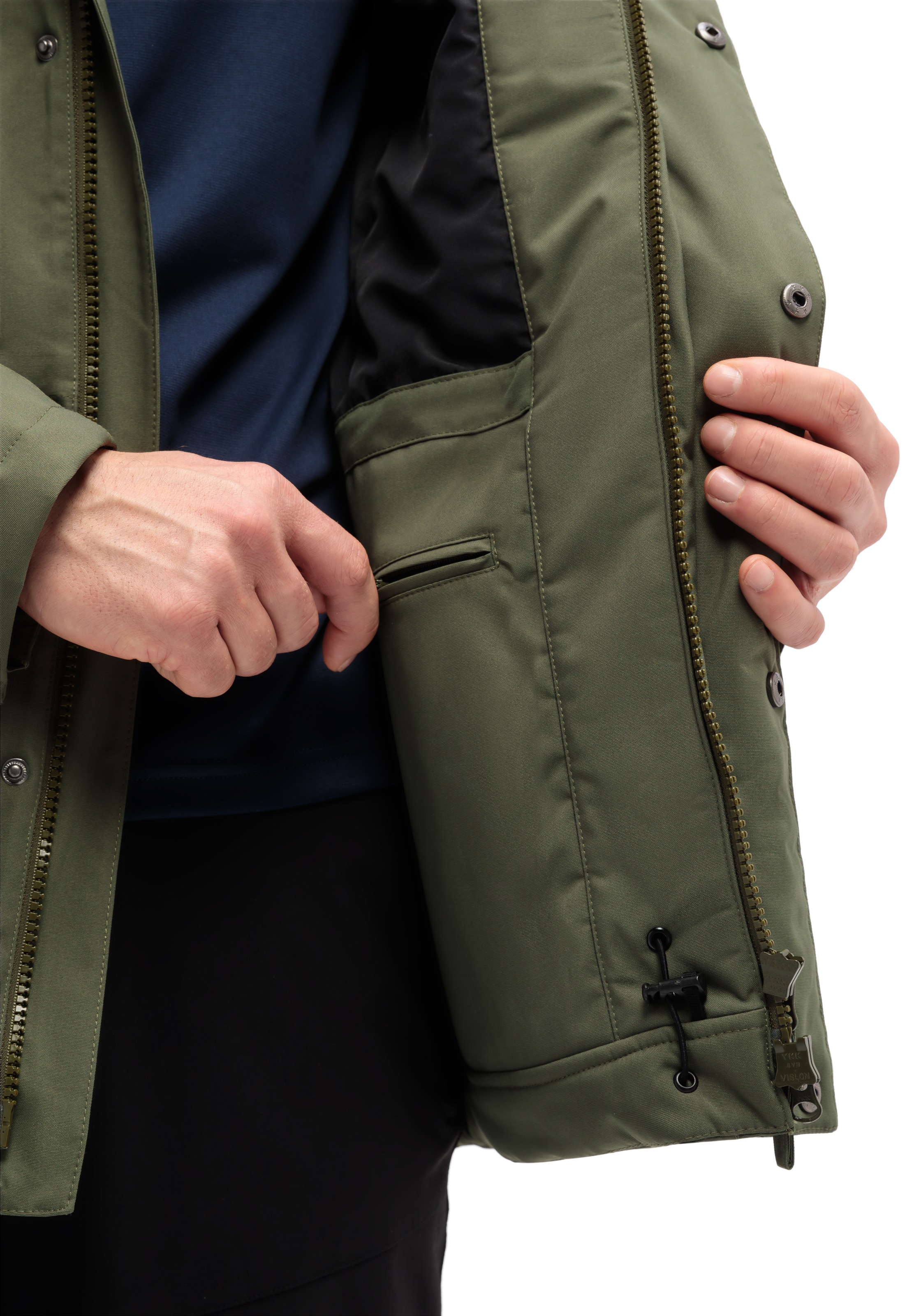 Maier Sports Funktionsjacke »SENNE« Herren Outdoor-Jacke, wind/wasserdicht, 6 geräumige Taschen