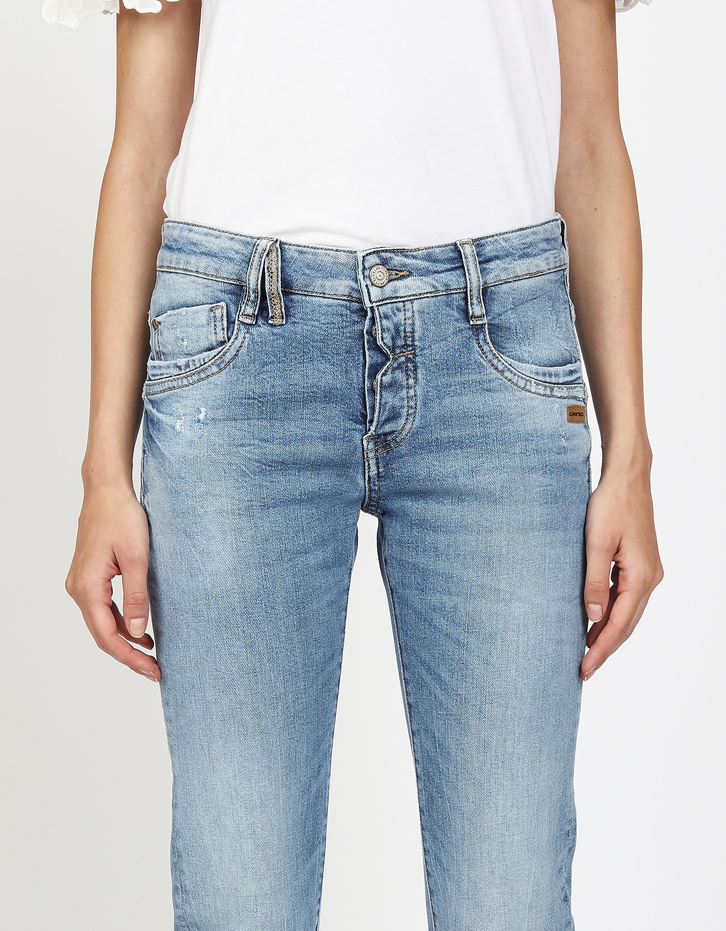 GANG »94GERDA« elastische Denimqualität für hohen Tragekomfort