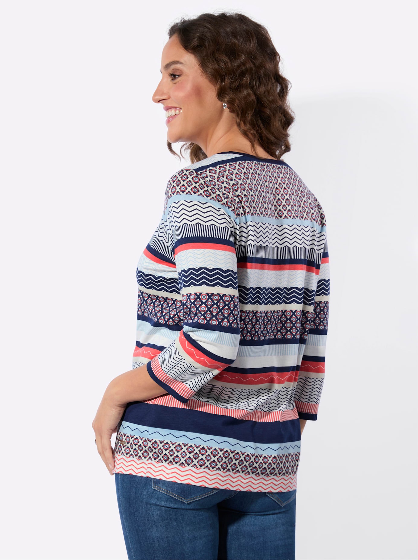 Casual Looks T-shirt imprimé »3/4-Arm-Shirt« 1 pièces