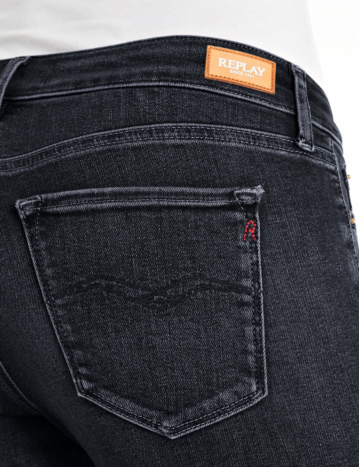 Replay Jeans bootcut »NEW LUZ« avec R brodé sur la poche arrière