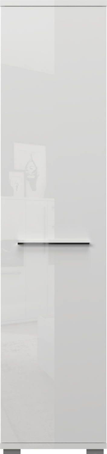 GOODproduct Garderobenschrank »Piano« (H/B/T):193/46/35cm,  UV lackiert, hochglänzend, Soft-Close Funktion