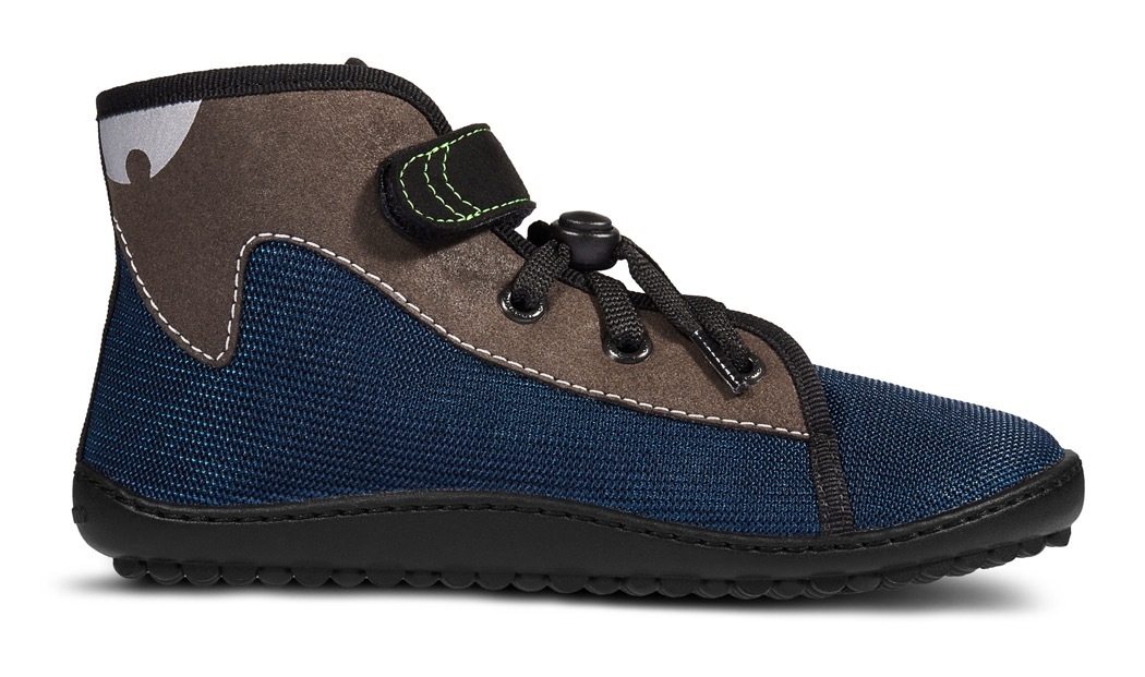 Leguano Chaussures pieds nus »LEGUANITO SCIPPO«  chaussure à lacets, chaussure à scratch, chaussure confortable, lavable en machine