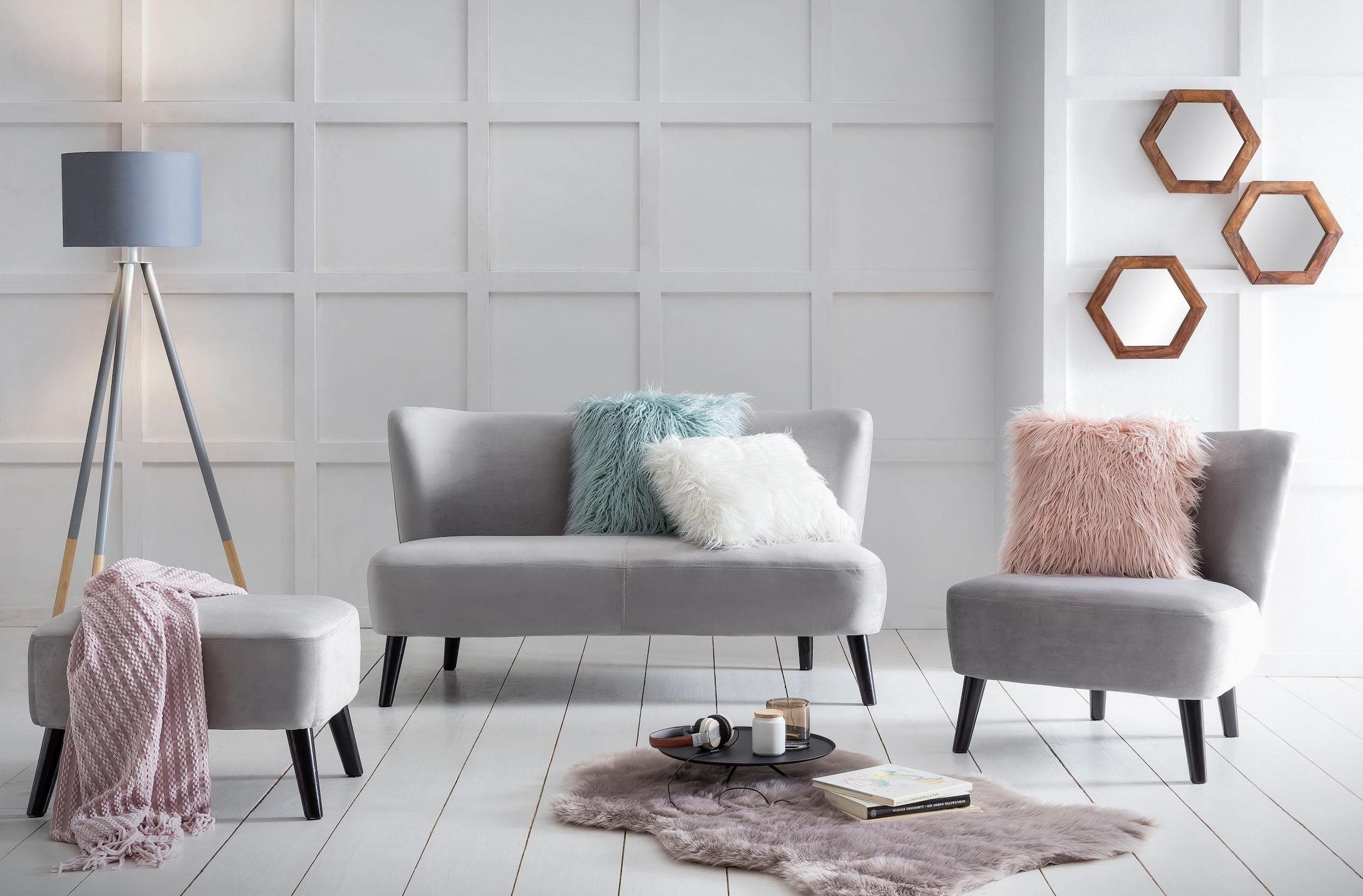 SIT Couchtisch »Wien aus Marmor mit Metallgestell – quadratisches Design« Echter Marmor mit gerader Kante & stabilem Metallgestell