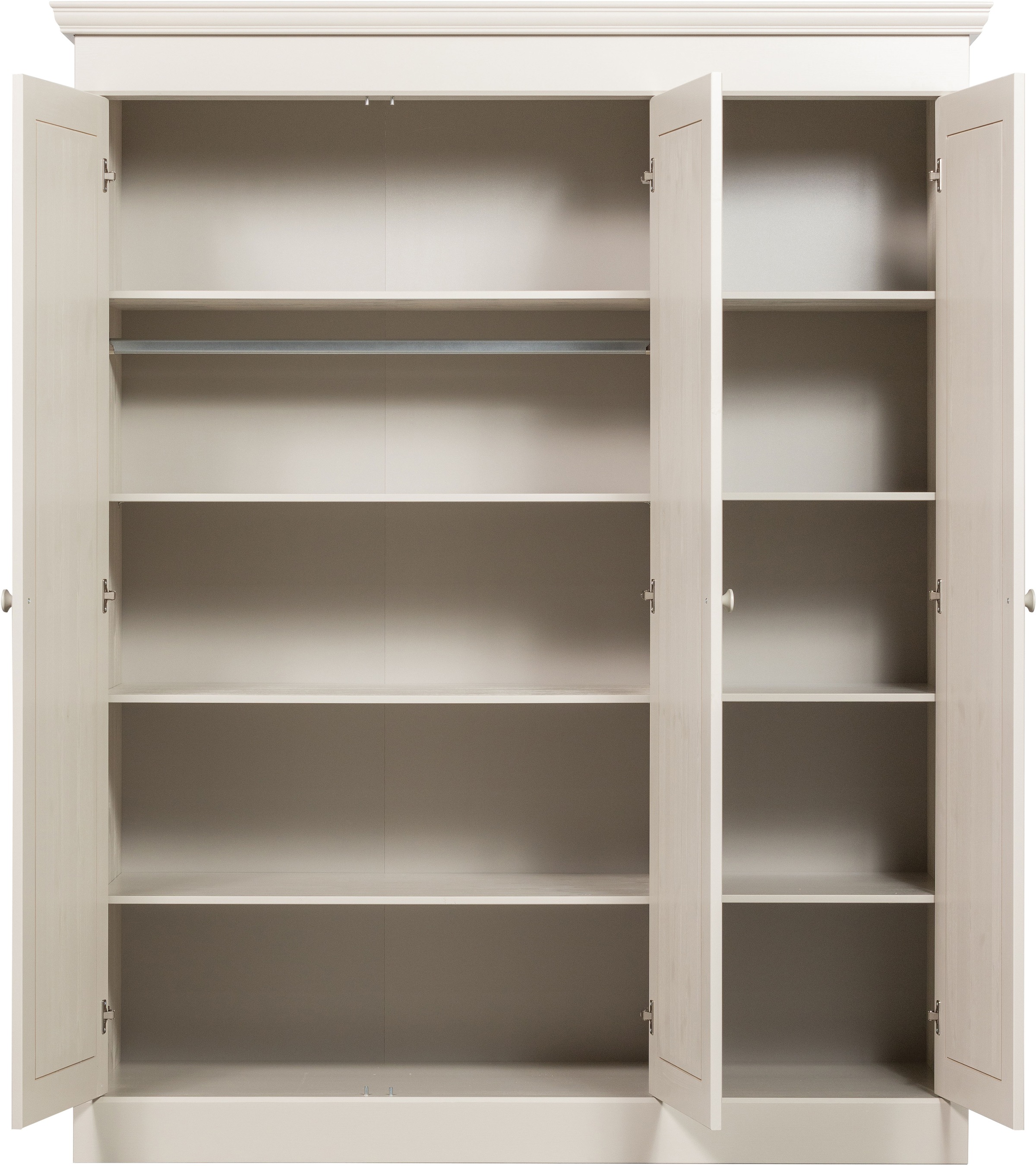 WOOOD Einlegeboden »Olivia Set aus FSC® Massivkiefer B 102 x T 54 x H 5 cm« 3 Stk. tlg. FSC® Massivkiefer geschliffen, kompatibel mit Olivia-Kleiderschrank