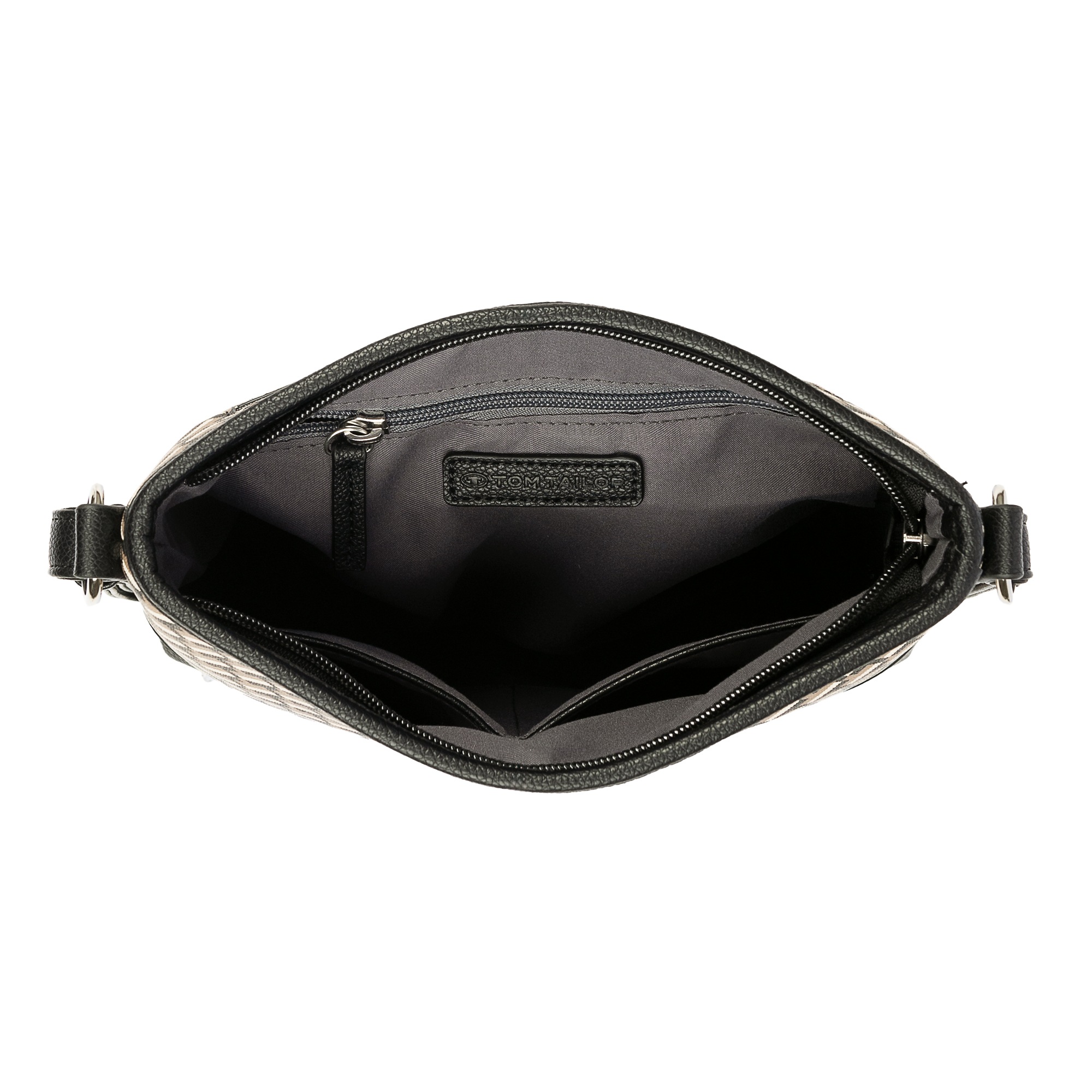 TOM TAILOR Sac à bandoulière »Xenia« mit raffiniert geometrischen "T" Print des Logos auf dem Taschenkörper