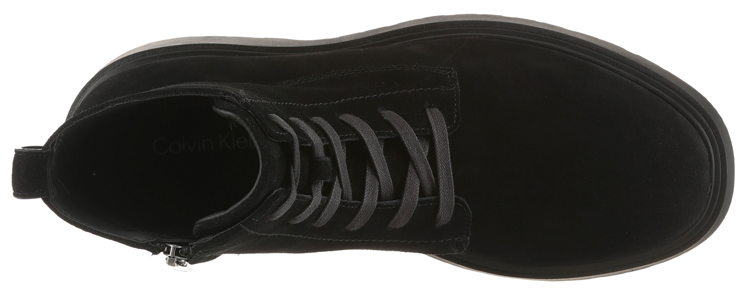 Calvin Klein Jeans Bottines à lacets »COMBAT ESS LACE UP ZIP BOOT SU«  Bottines à lacets, boots avec languette d’enfilage
