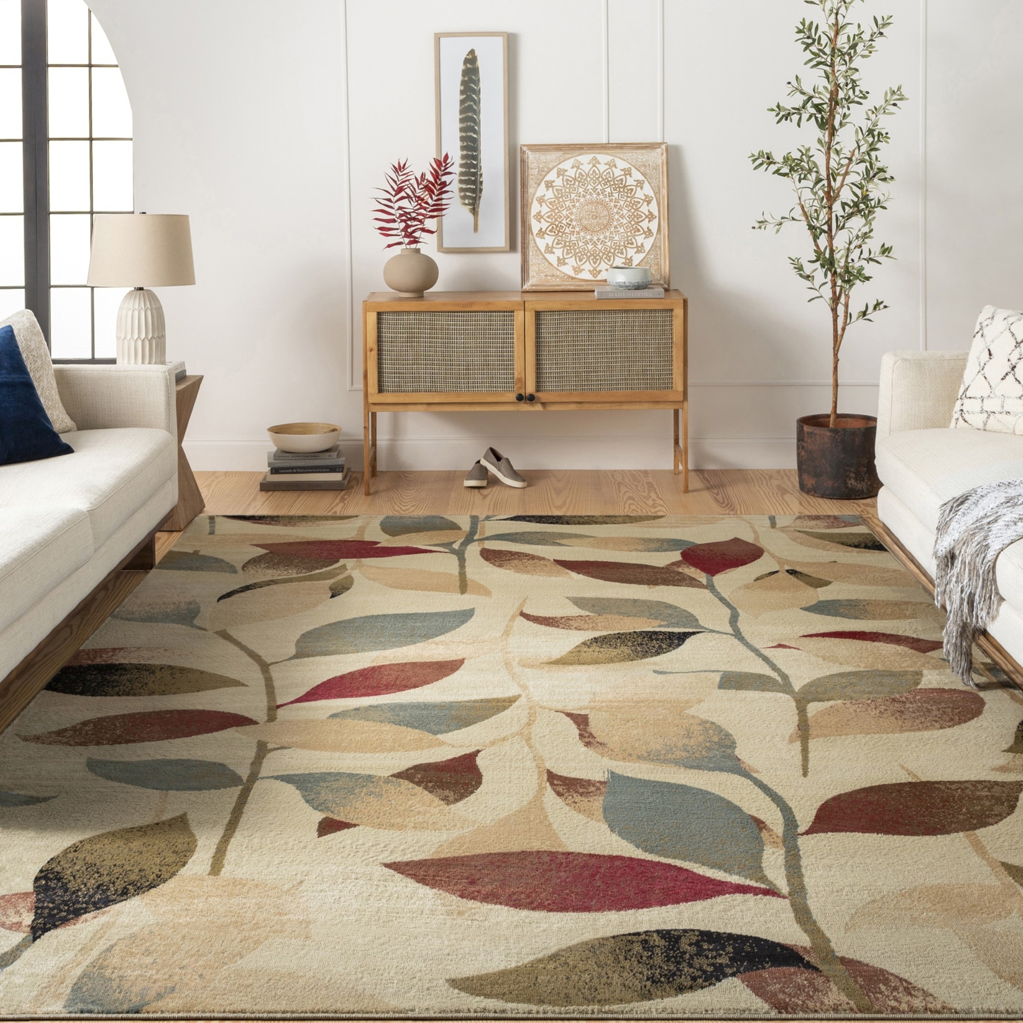 Livabliss Tapis »MILLAU« Rectangulaire 13,97 mm Höhe tapis au design scandinave pour un intérieur moderne et élégant