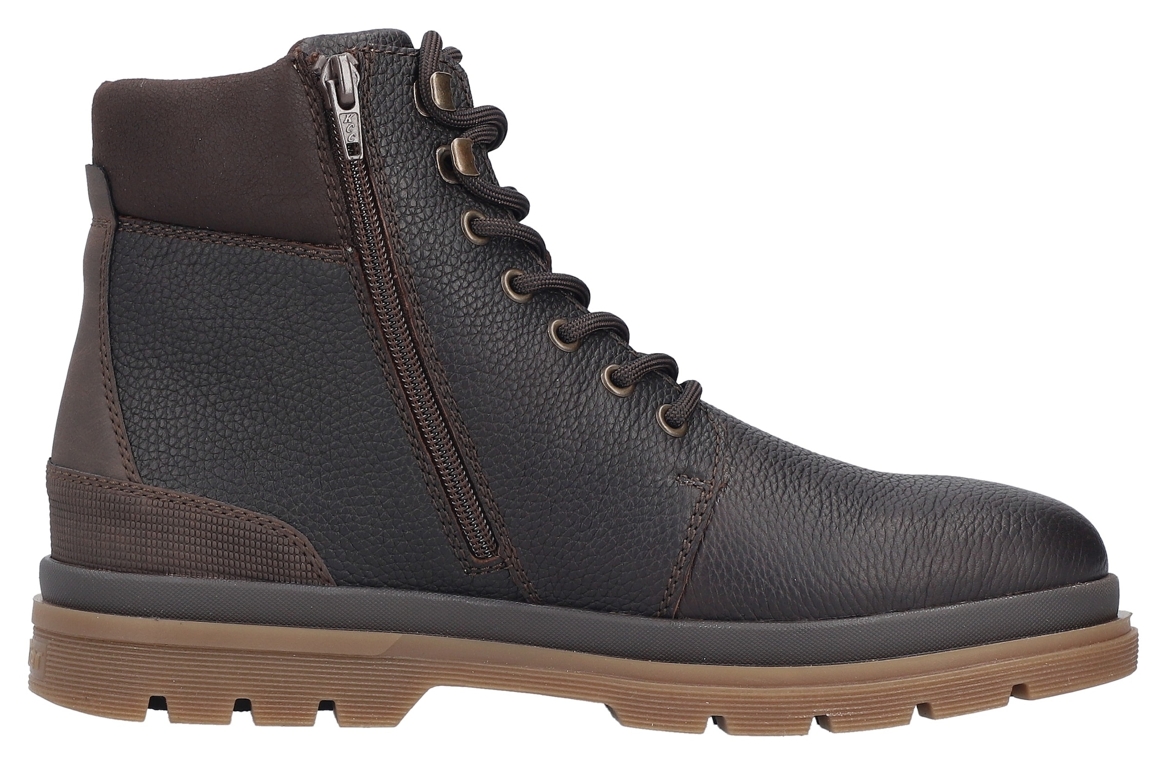 Rieker Winterstiefelette  Winterboots, Schnürboots, Profilsohle, mit riekerTEX-Membran