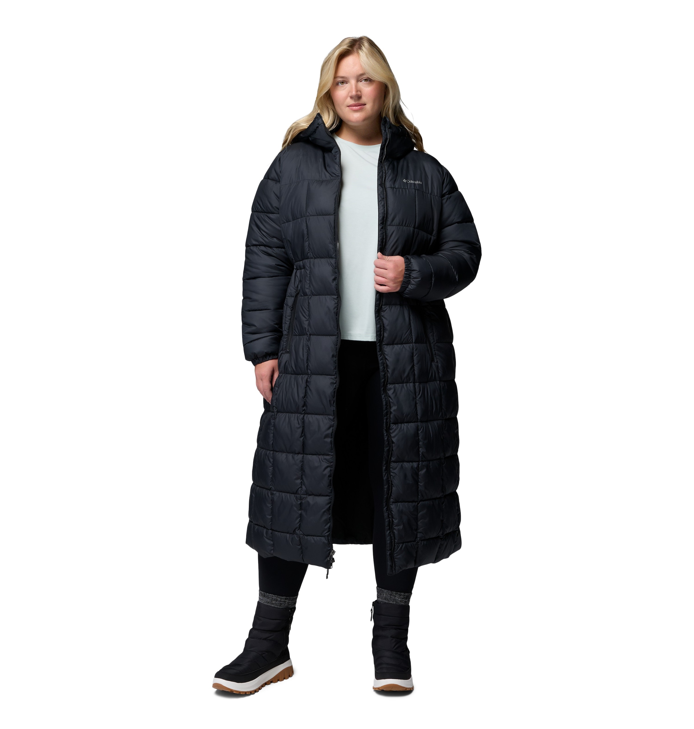 Columbia Wintermantel »Puffect III Long Jacket« wasserabweisend, windabweisend, wärmeisolierende Wattierung