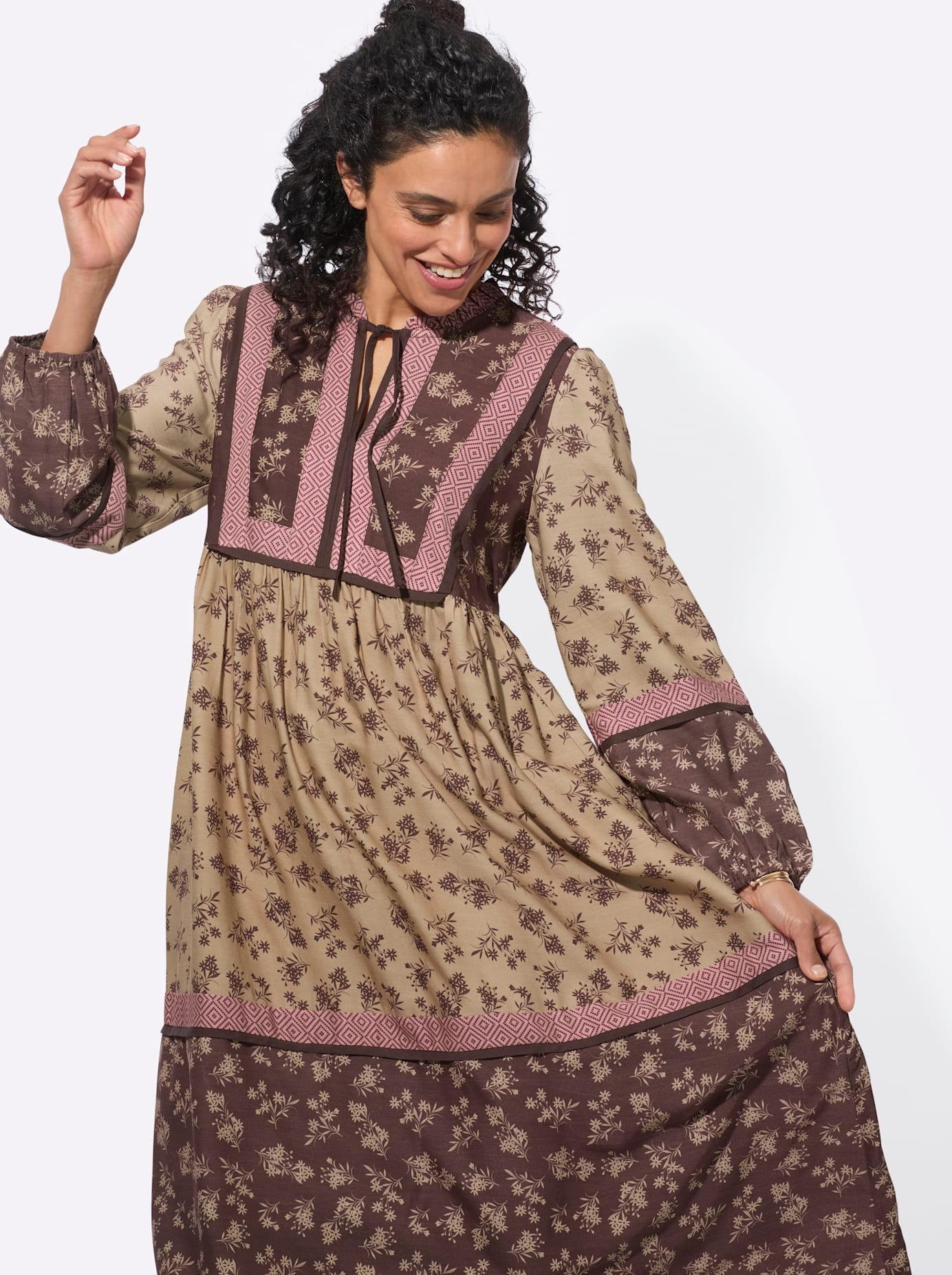Inspirationen Druckkleid »Druck-Kleid«