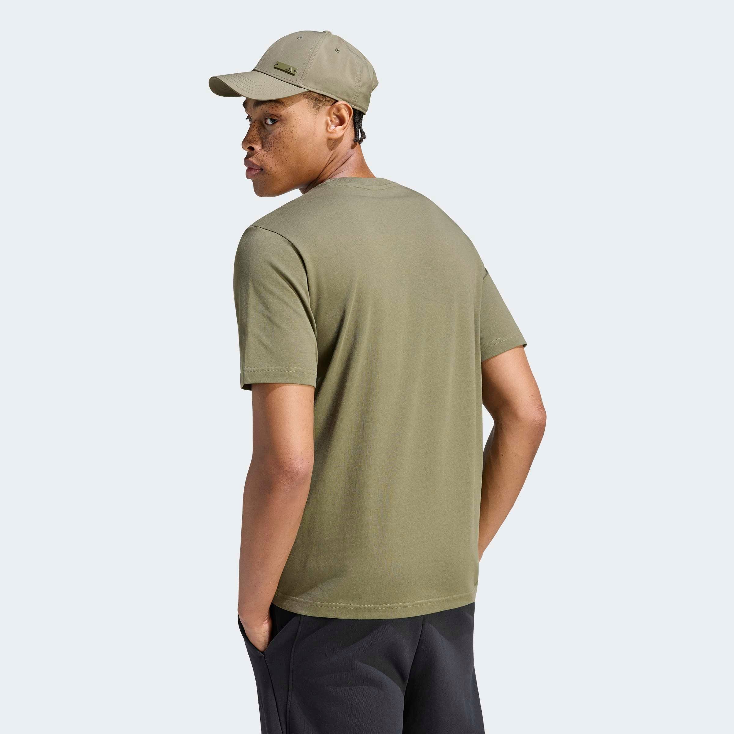 adidas Sportswear T-shirt »MEMORIES OF SPORT OUTDOOR GRAFIK« style sportif, col rond, en coton