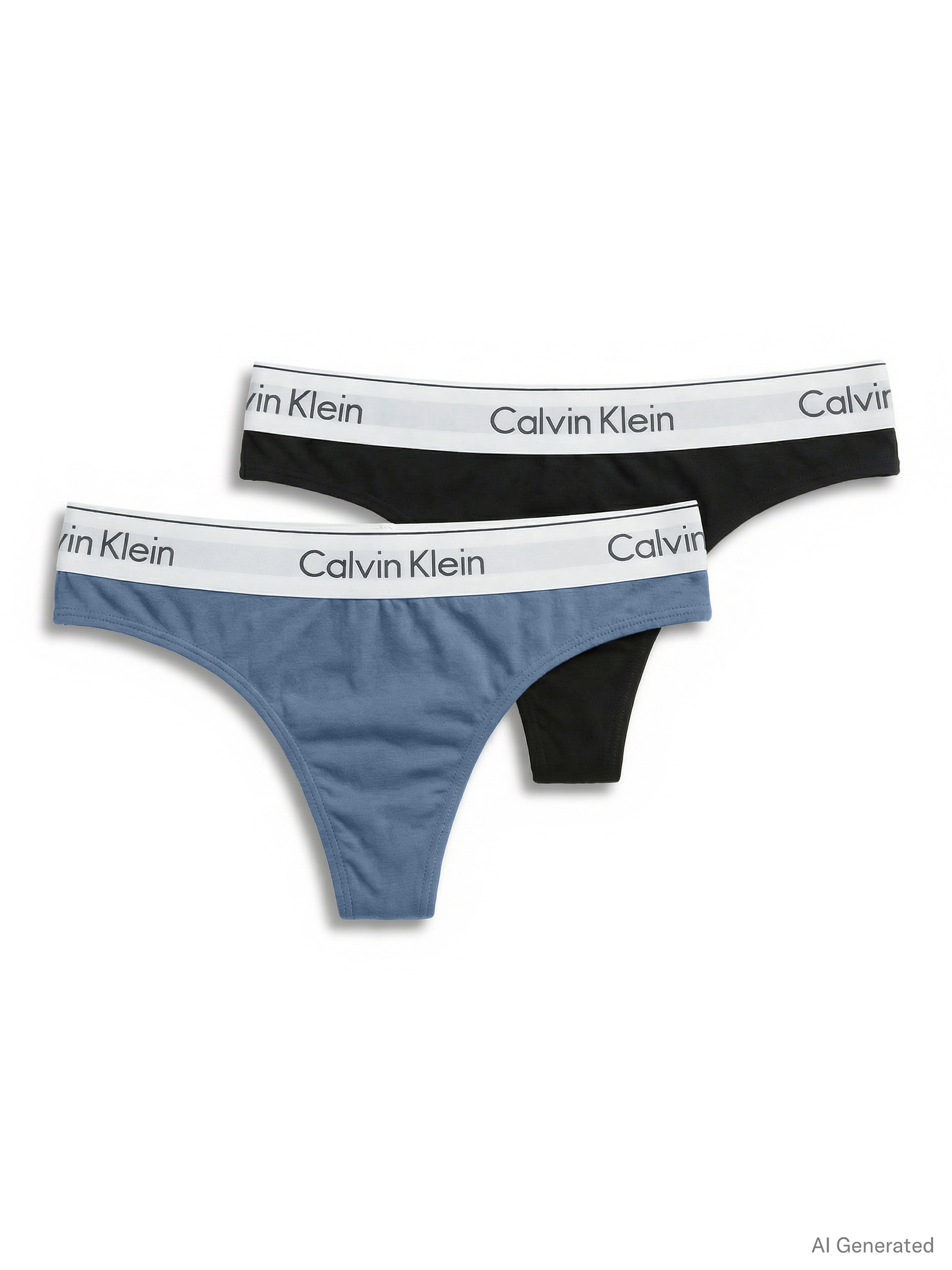 Calvin Klein Underwear »THONG 2PK« Packung, 2er-Pack,  Körpernahe Passform mit elastischem Bund
