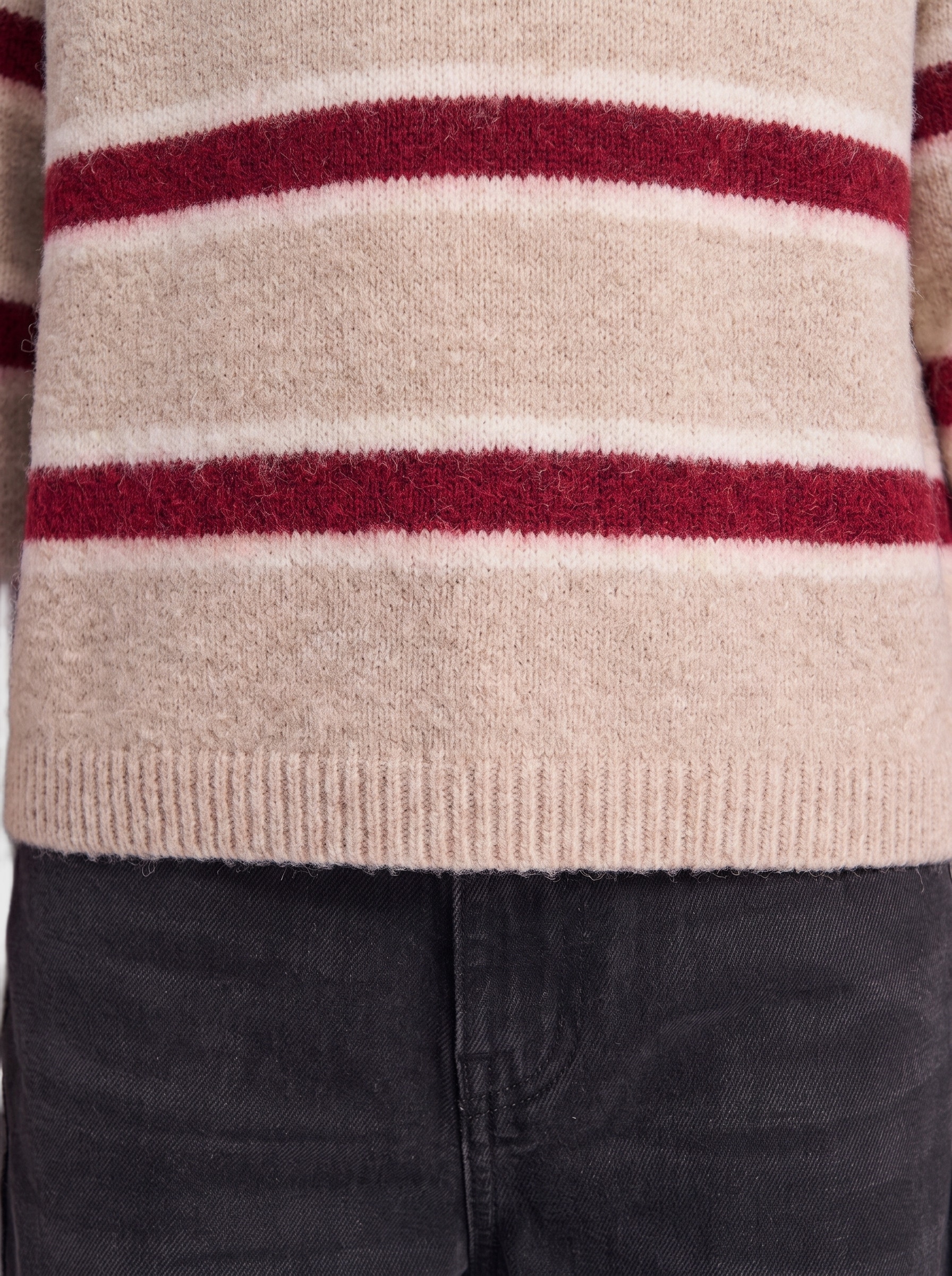 KIDS ONLY Pull en tricot »KOGTALIO SCHOOL LS SHORT O-NECK KNT« mélange de matériaux