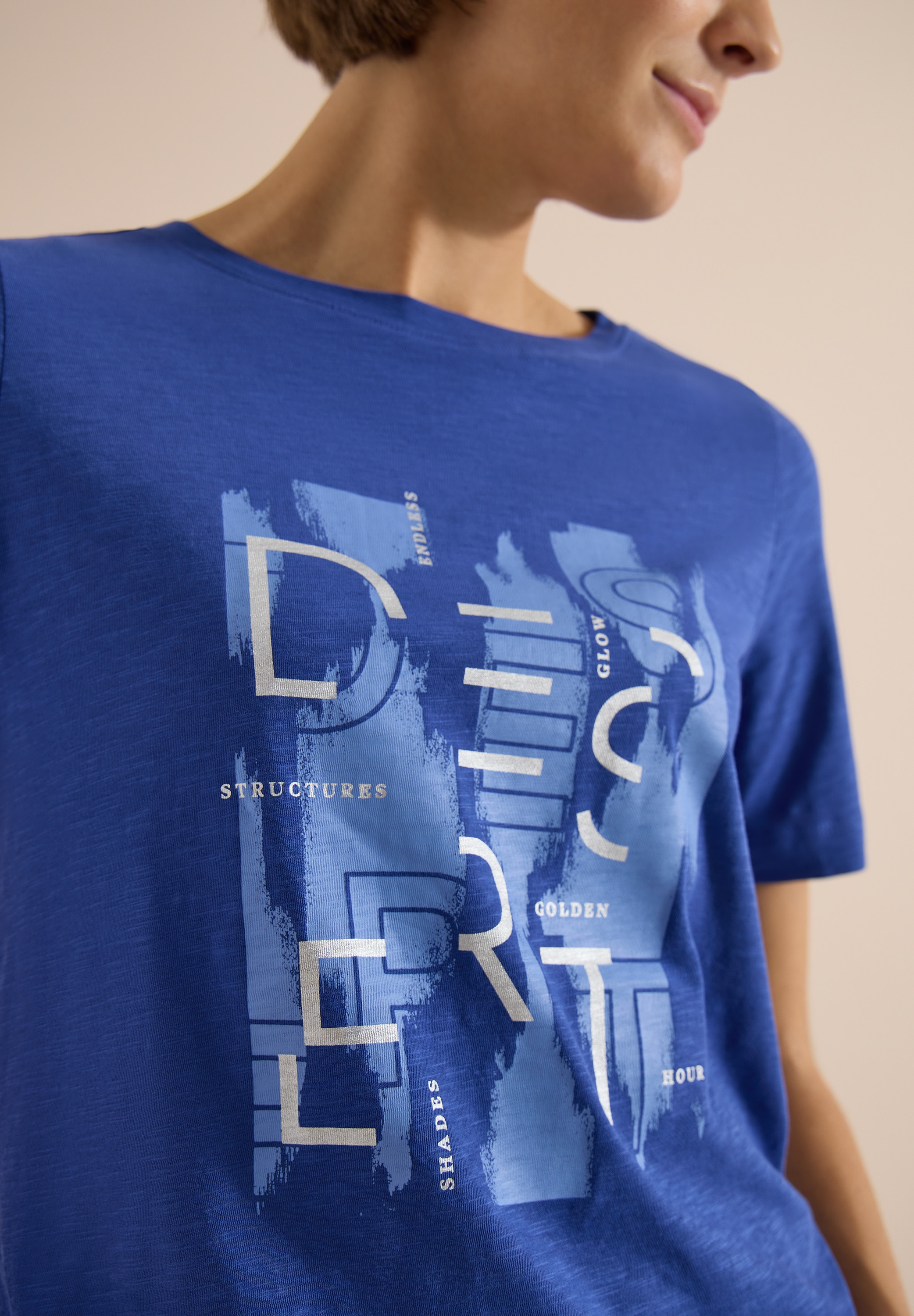 Cecil T-shirt à manches courtes T-shirt d'été avec imprimé