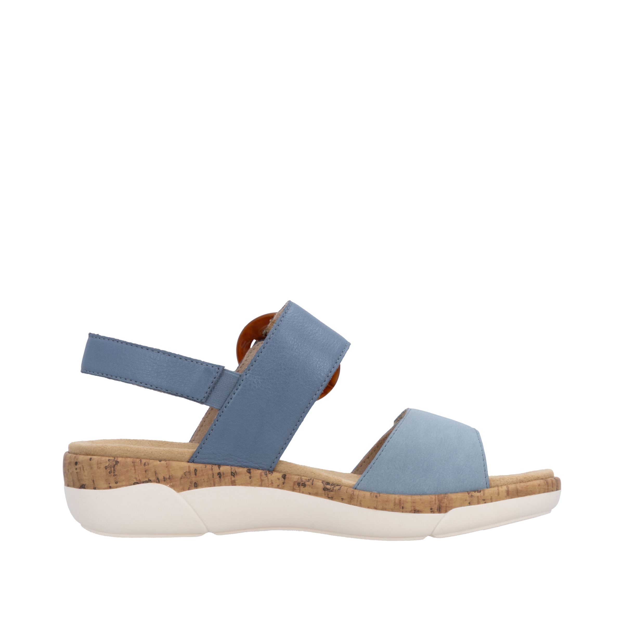 Remonte Keilsandalette  Sommerschuh, Riemchensandale, praktische Klettverschlüsse