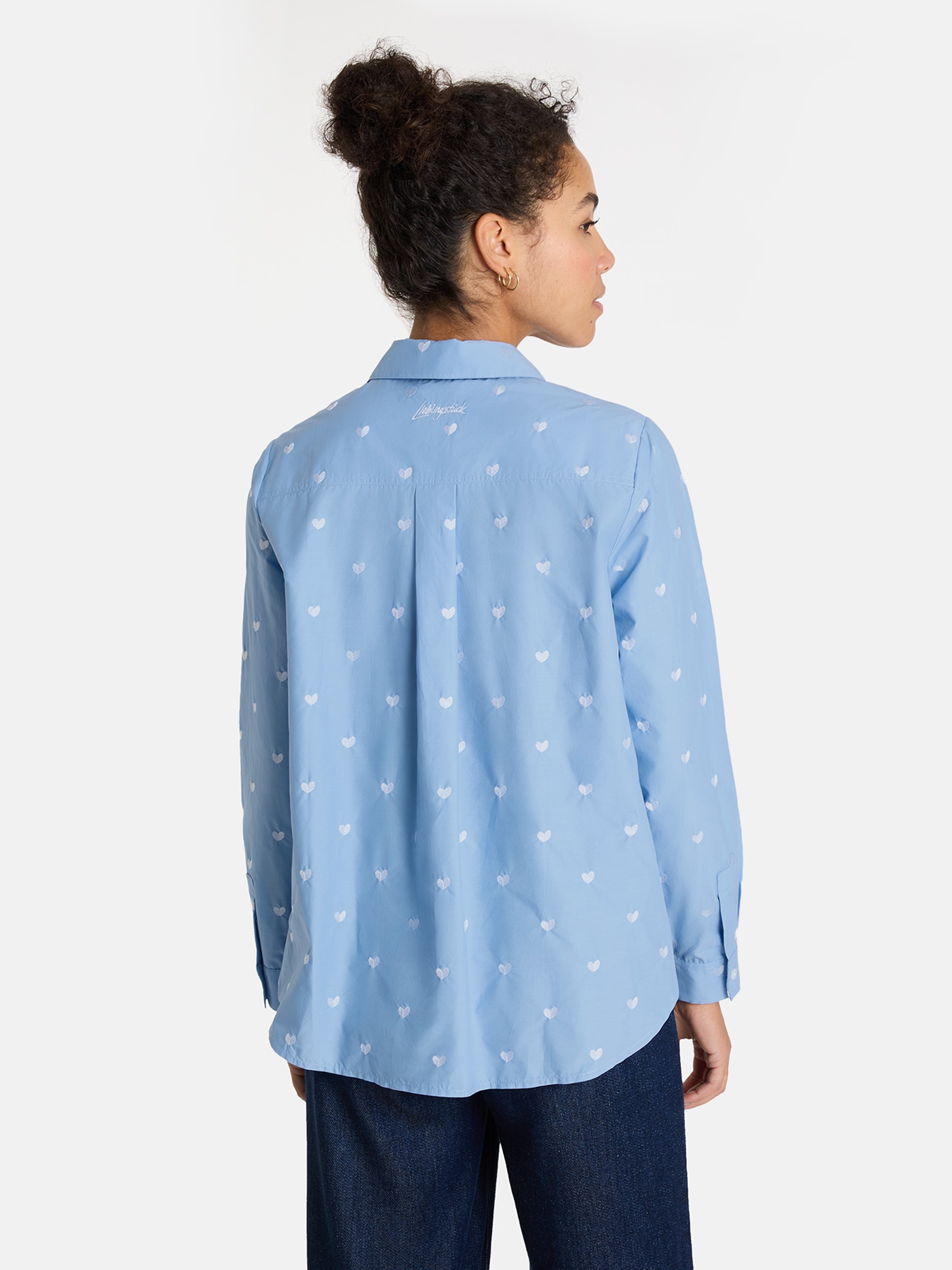 Lieblingsstück Hemdbluse »RadunaL« mit verspielter Stickerei