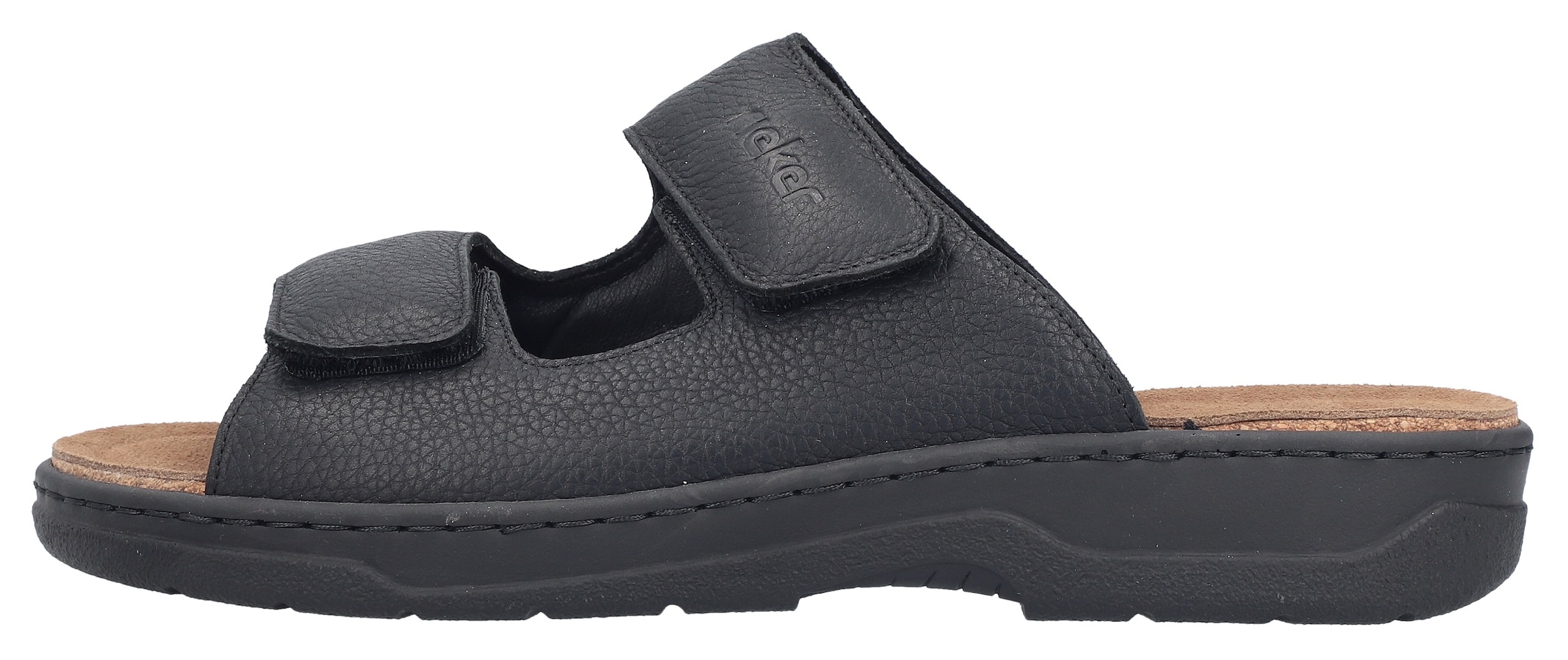 Rieker Pantolette  chaussure d'été, chausson avec fermetures velcro