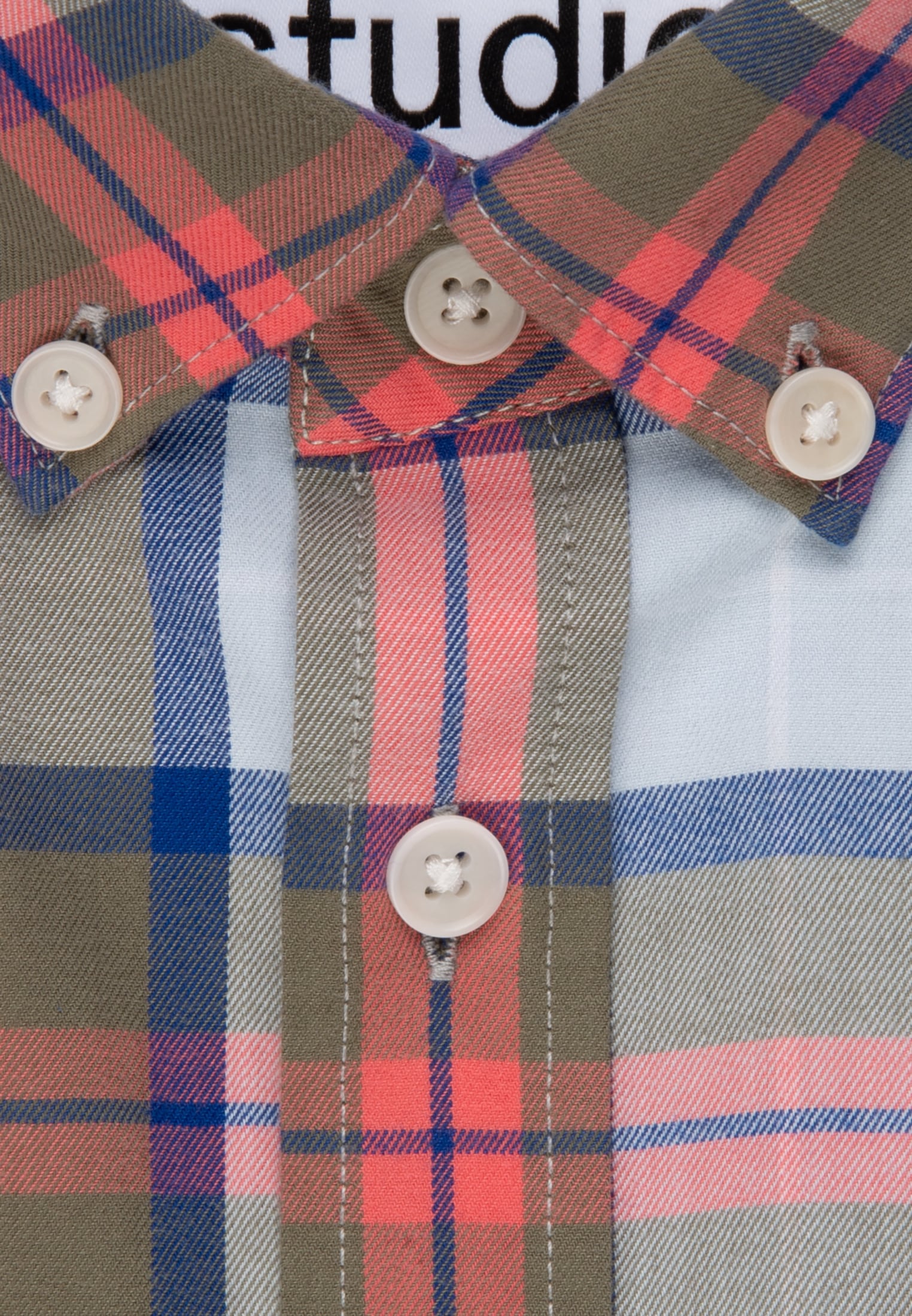 studio seidensticker Businesshemd »Studio« Regular Langarm Button-Down-Kragen Karo
